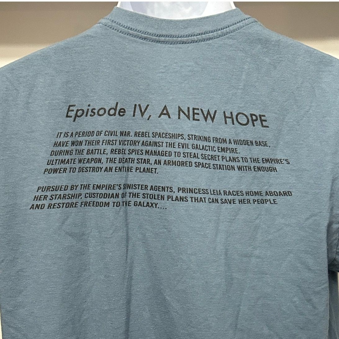 Mad Engine Star Wars New Hope Graphic Tee Size M Blue Mad Engine Shirt Size US M / EU 48-50 / 2 - 2 Thumbnail