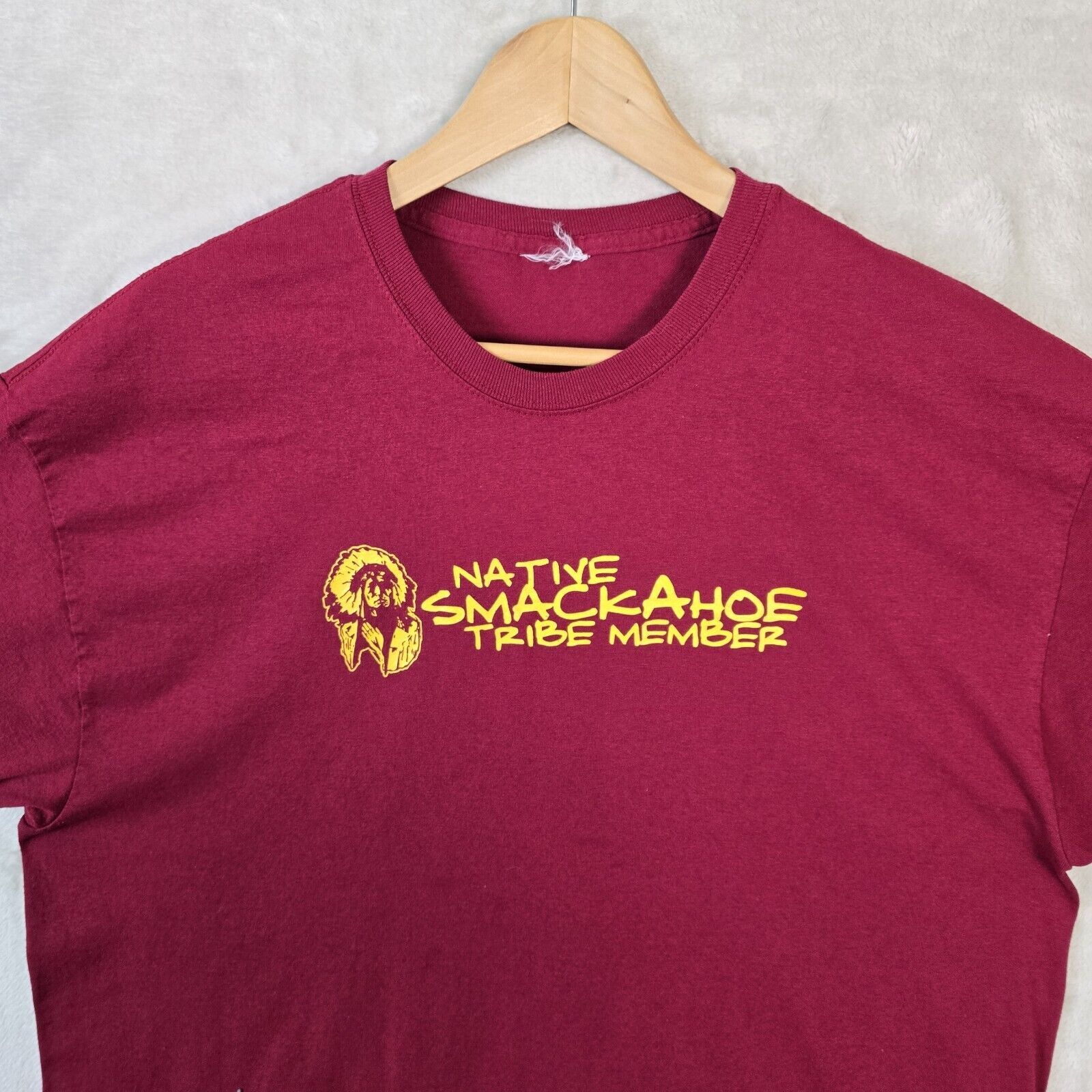 Other Vintage Native SmackAhoe Tribe Shirt Size XL Funny Indian Size US XL / EU 56 / 4 - 3 Thumbnail