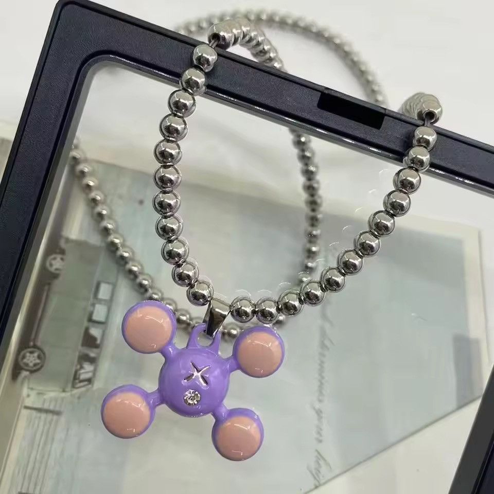 Jewelry Quad Ball Pendant Necklace Size ONE SIZE - 2 Thumbnail
