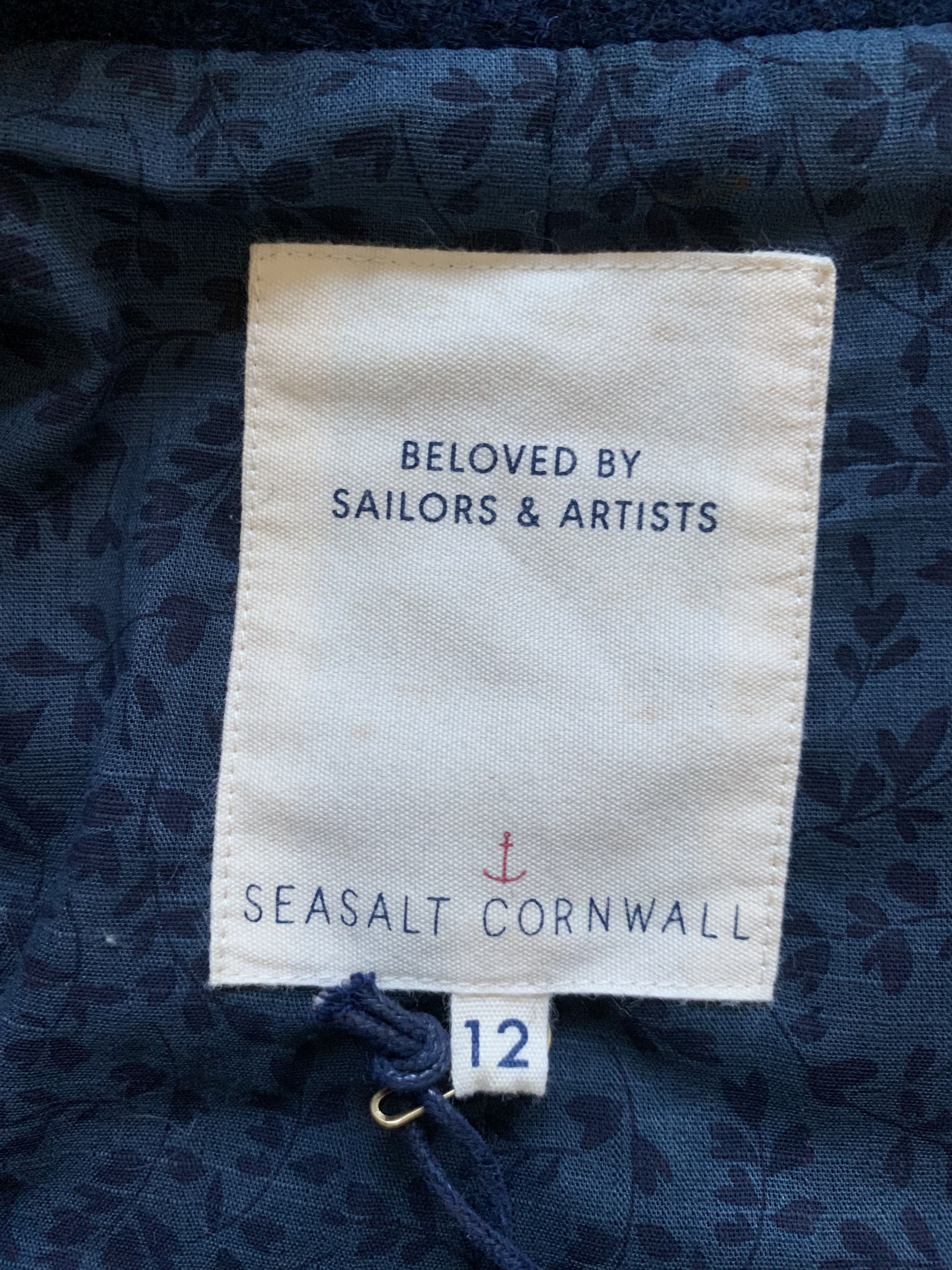 Other Seasalt Cornwall Women's Boiled Wool Coat Size L / US 10 / IT 46 - 6 Thumbnail
