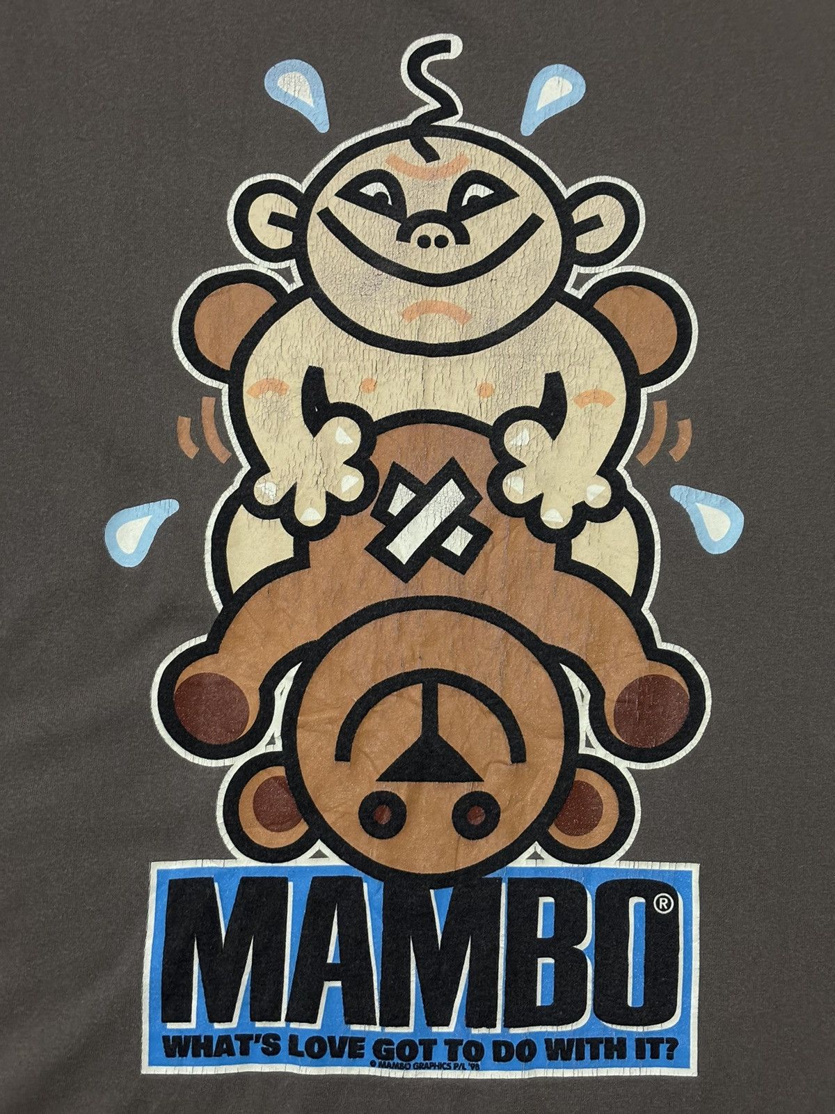 Mambo Vintage 1998 Mambo “What’s Love Got To Do With IT?” Tshirt Size US L / EU 52-54 / 3 - 3 Thumbnail