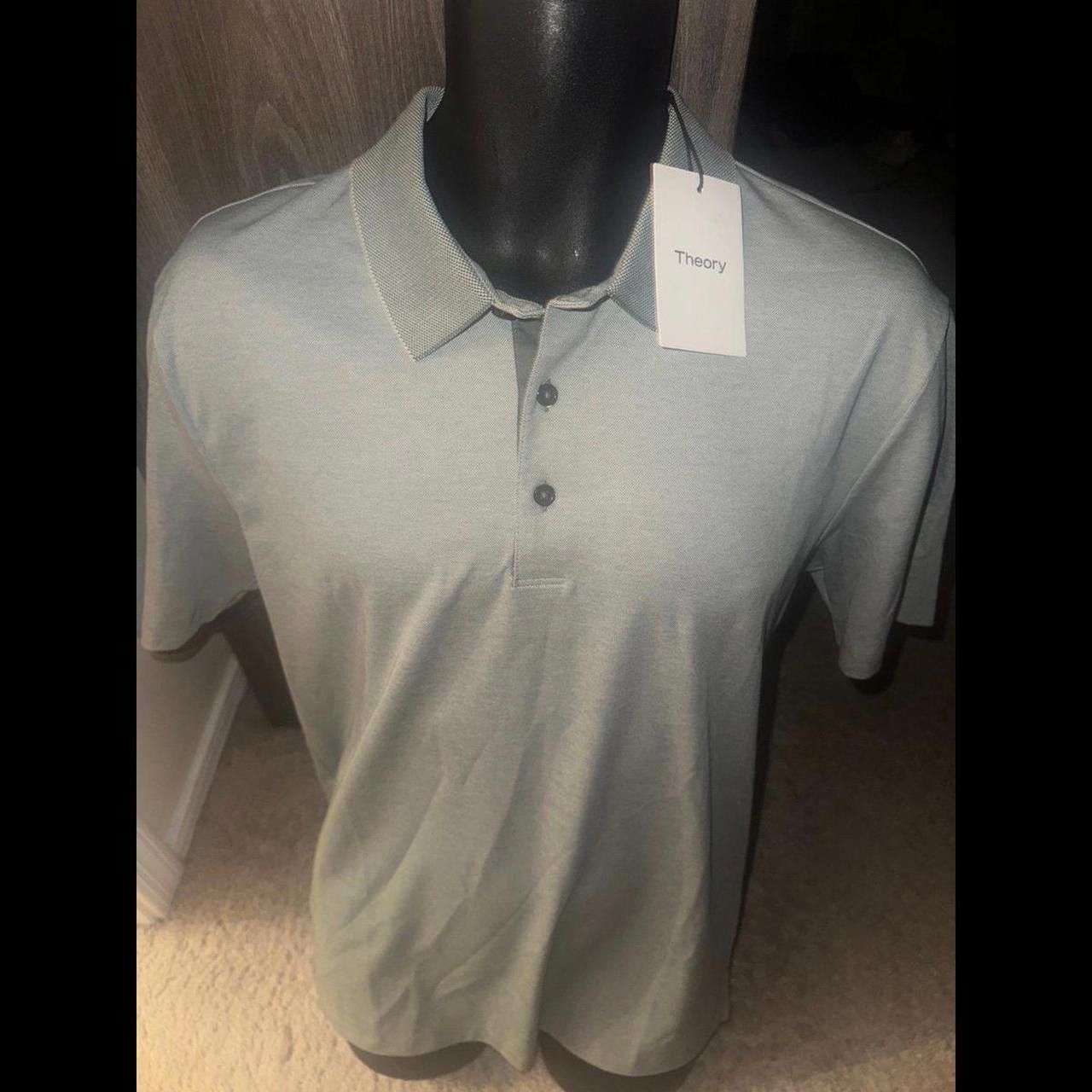 Theory New Mens Theory Polo Balsam Size US L / EU 52-54 / 3 - 7 Thumbnail