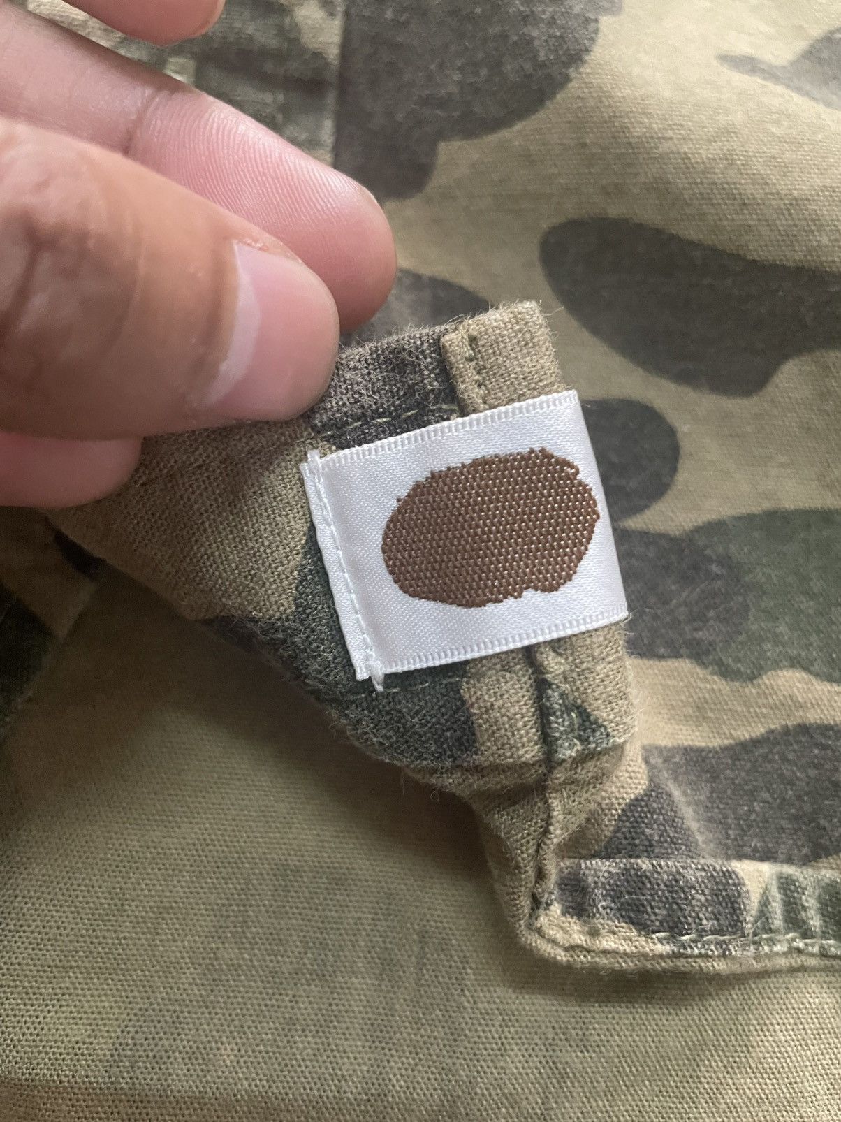 Bape Bape Shark Camouflage Ladies Button Up Shirt With Hoodie Size XS / US 0-2 / IT 36-38 - 12 Thumbnail