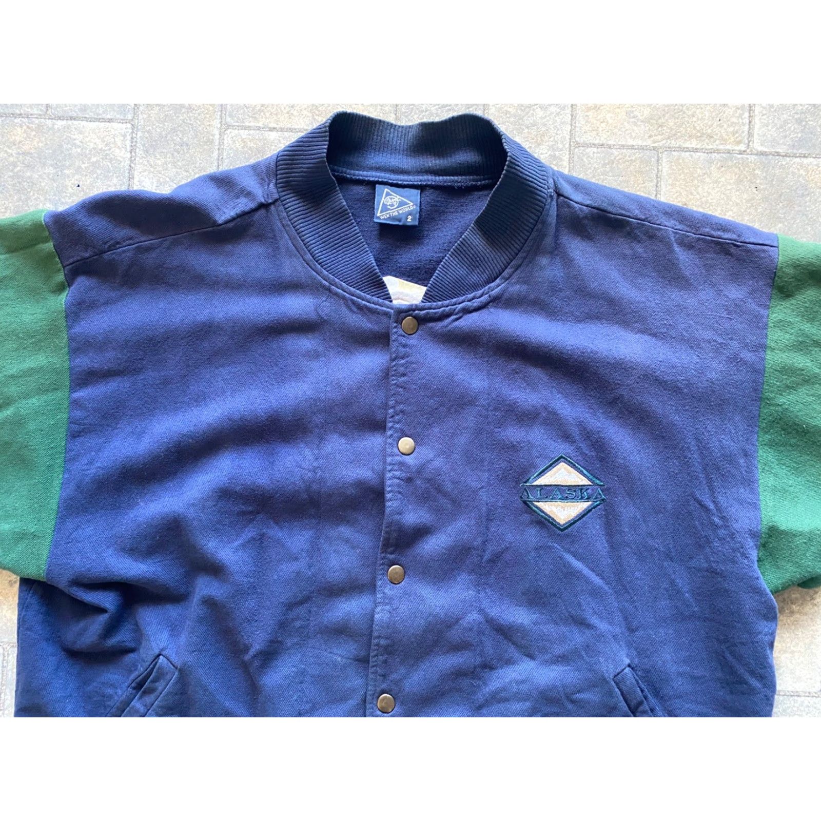 Vintage Vintage Wek The World Shacket Size 2 Made In USA Alaska Blue Green Size US XS / EU 42 / 0 - 4 Thumbnail