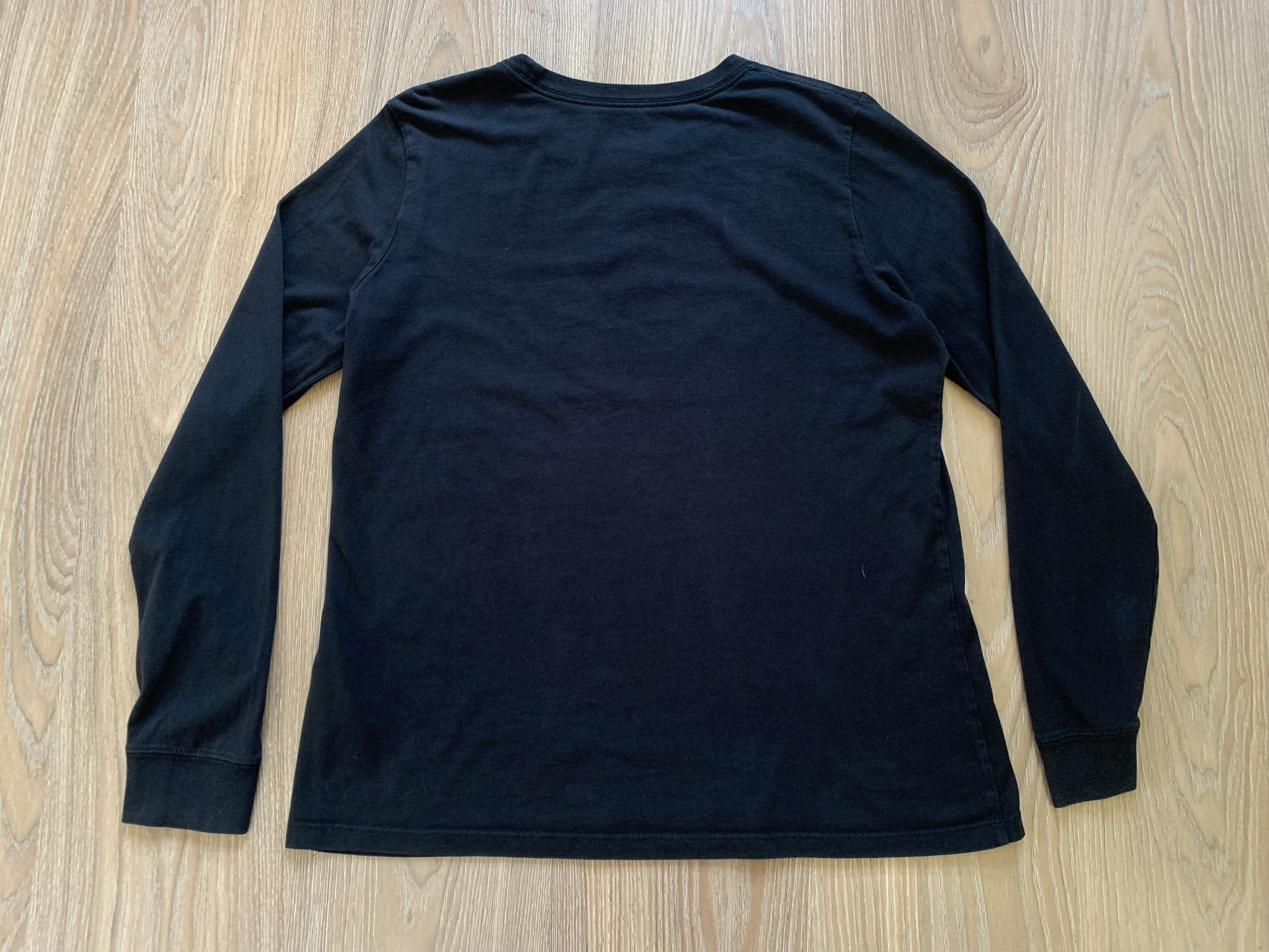 Nike The Nike Tee Black Cotton Long Sleeve Printed T Shirt Size L / US 10 / IT 46 - 3 Thumbnail