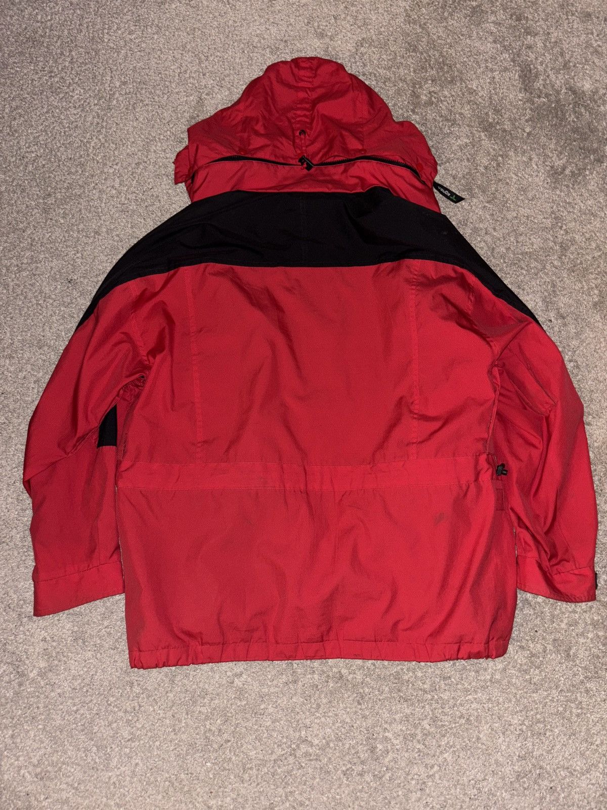 Vintage Vintage Red Utility Raincoat Size US XL / EU 56 / 4 - 2 Thumbnail