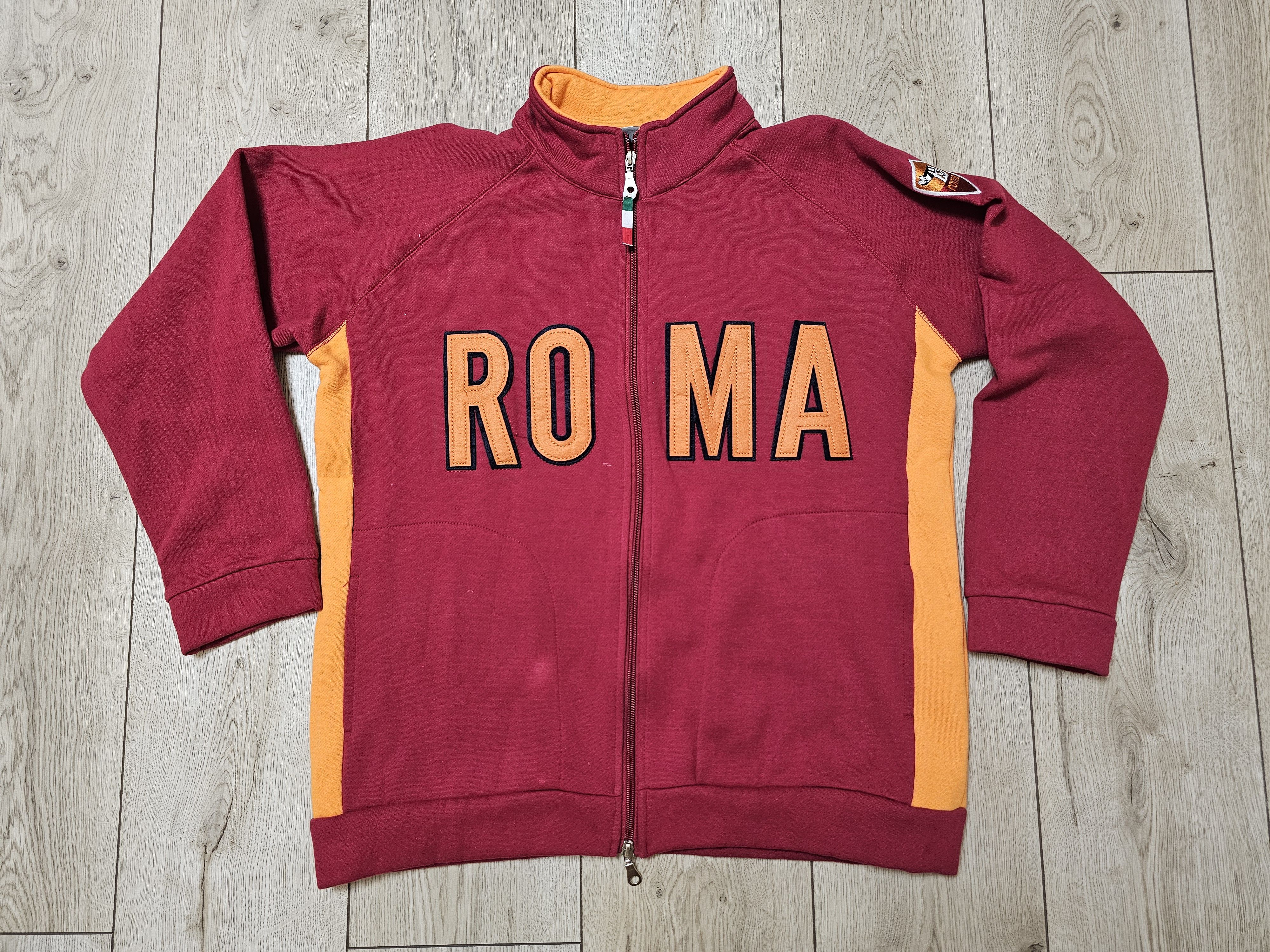 All Sport AS ROMA TRAINING FOOTBALL JACKET SOCCER JACKET Size US M / EU 48-50 / 2 - 1 Thumbnail