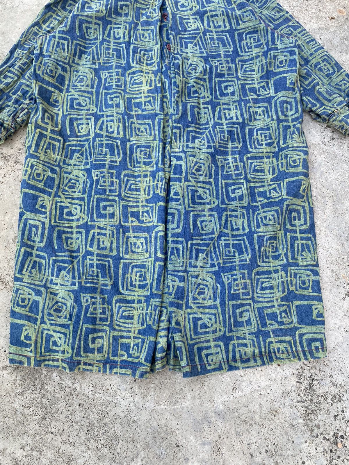 Vintage Vintage FullPrint Goldie Italy Baggy Long Jacket Size US XXL / EU 58 / 5 - 10 Thumbnail