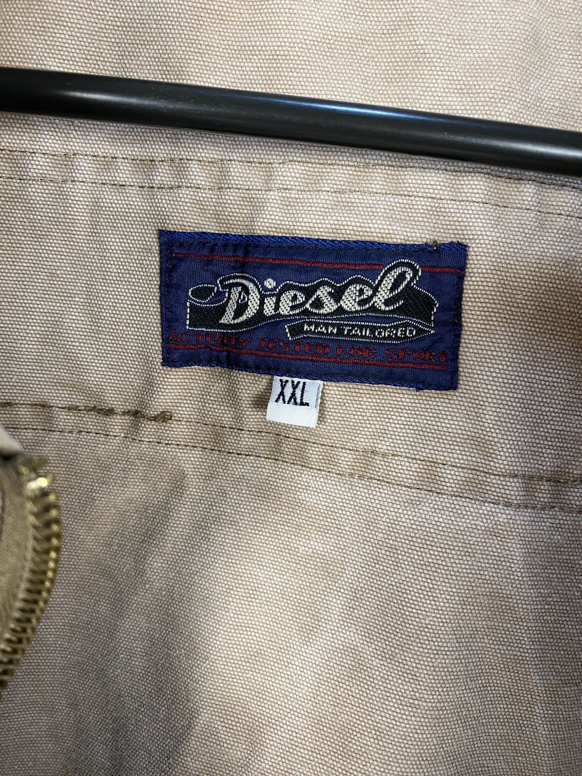 Diesel Diesel Distressed Big Logo Patchwork Crash Denim Jacket Size US M / EU 48-50 / 2 - 15 Thumbnail
