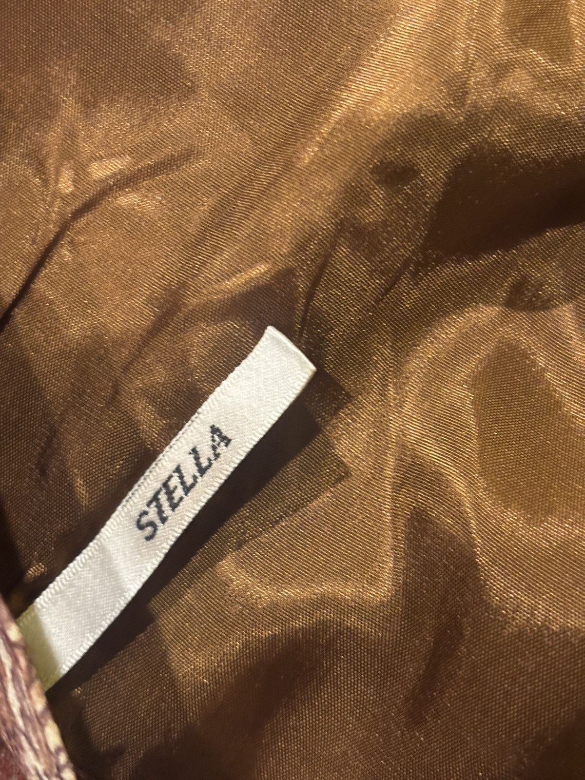 Other Brown floral A-lined Skirt.2003 Size 40" / US 18 - 6 Thumbnail
