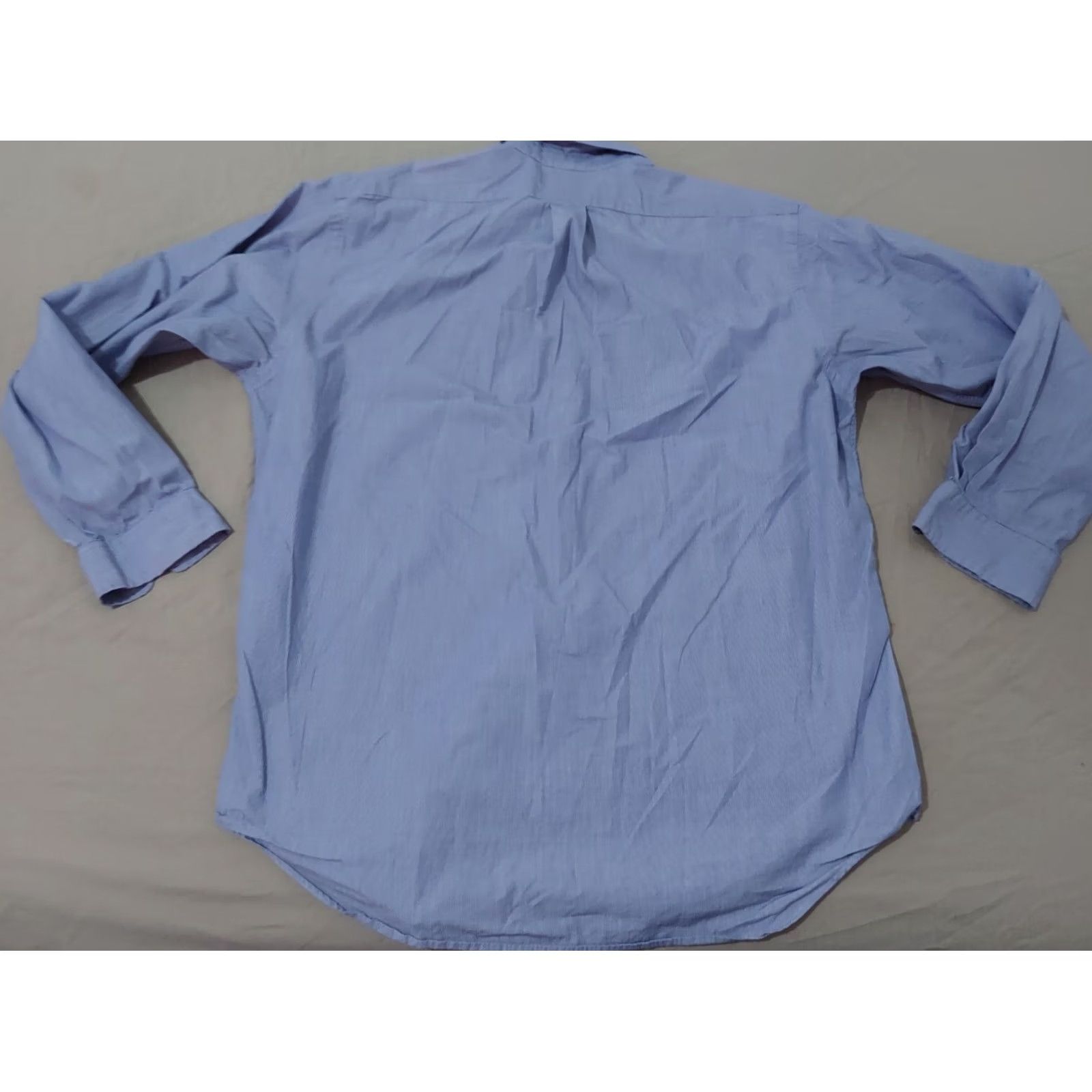 Polo Ralph Lauren Polo Ralph Lauren Dress Shirt Mens Blue Cotton 16 34 35 Button Shirt Regular Size 16 Blue Cotton Mens Dress Shirt Size 42R - 5 Thumbnail