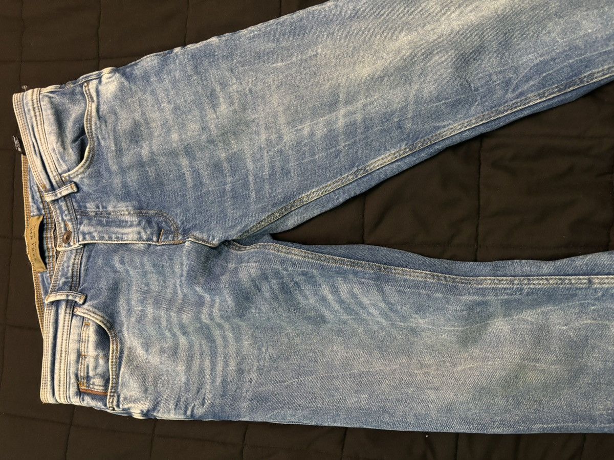 Zara Zara WAXED Skinny Jeans Size US 31 - 1 Thumbnail