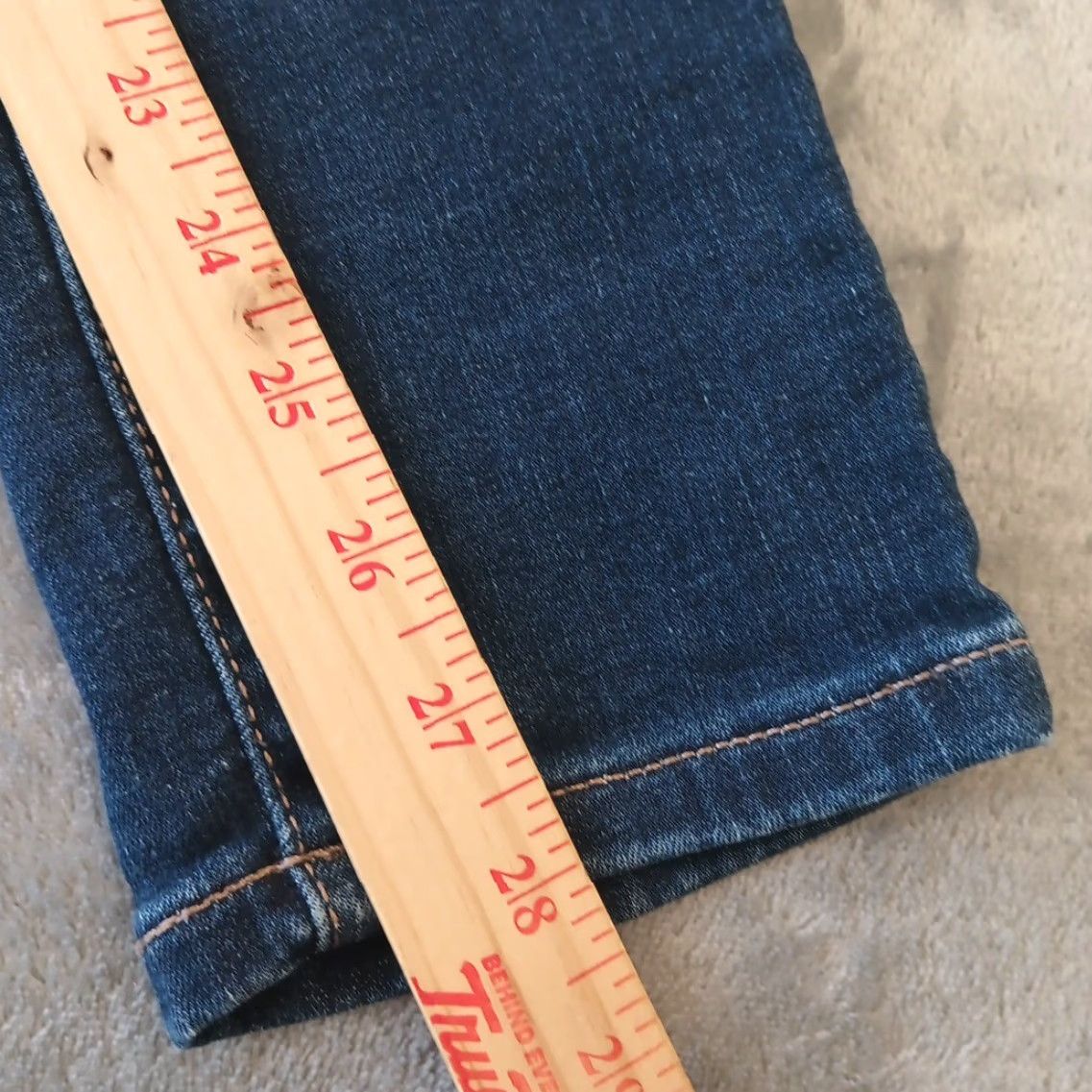 Banana Republic Banana Republic Sculpt Skinny Jeans Womens Size 29 Blue Dark Wash 30x28 Jeans Size 29" - 4 Thumbnail
