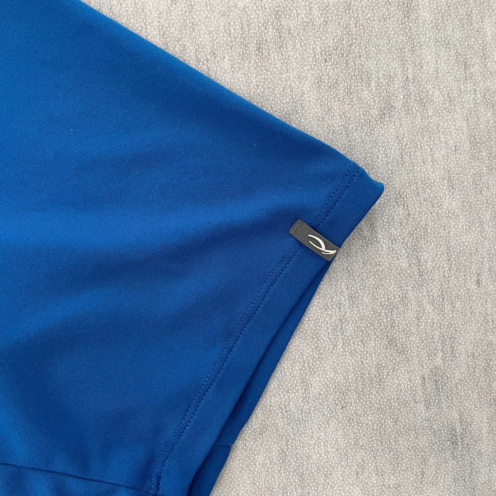 KJUS KJUS Polo Shirt The Patterson Country Club Golf Men Soren Solid Blue Adult Large Polo Shirt Size US L / EU 52-54 / 3 - 6 Thumbnail