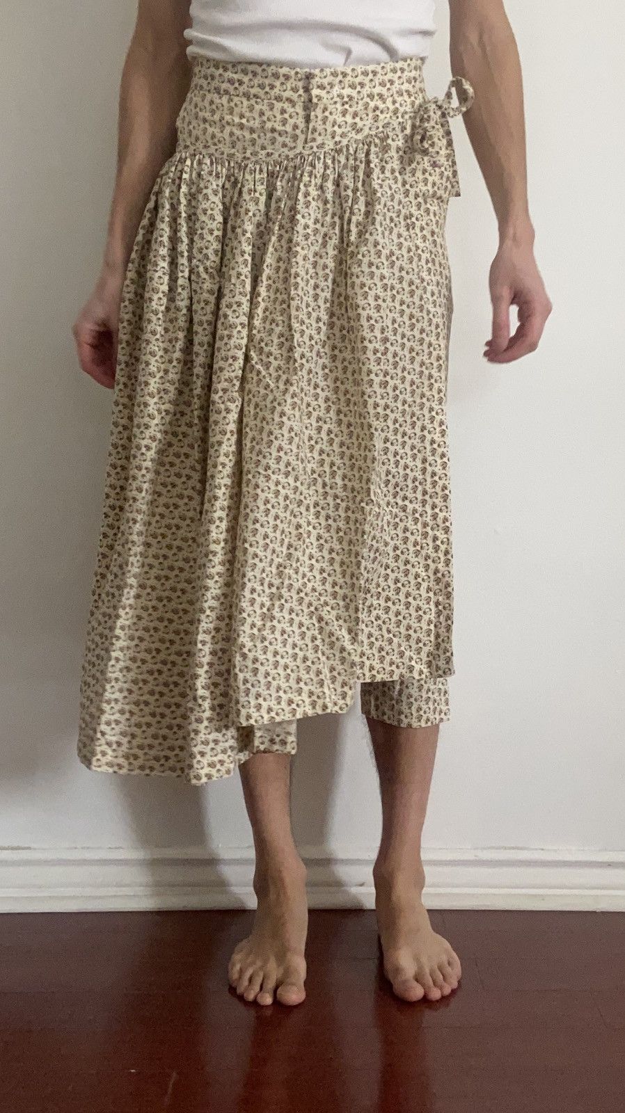 Comme des Garcons CdG 2002 Runway Dog Print Apron Skirt Pants Size 27" / US 4 / IT 40 - 5 Thumbnail