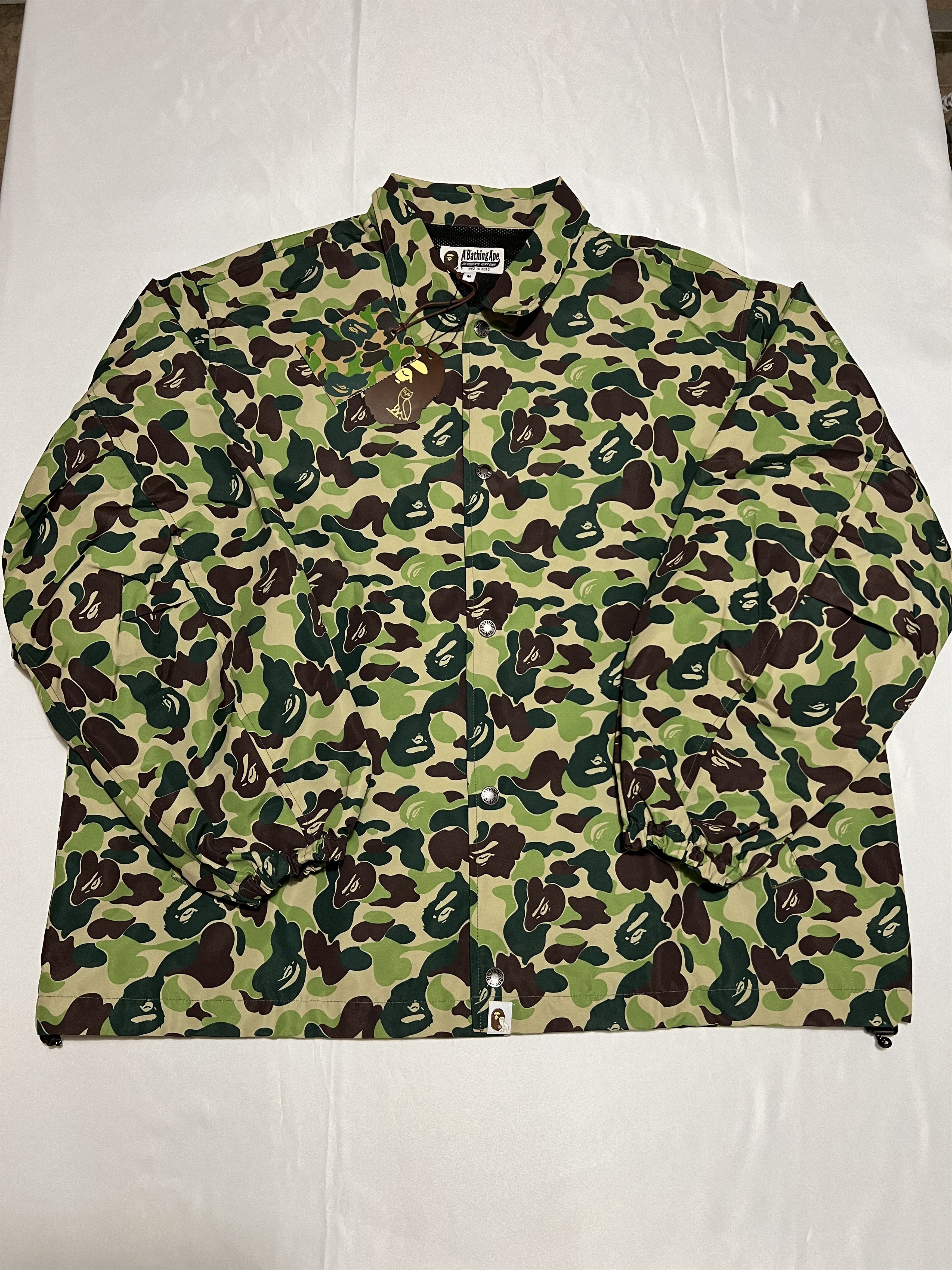 Bape × October's Very Own BAPE x OVO ABC ABC Camo Coach Jacket Size US M / EU 48-50 / 2 - 3 Thumbnail