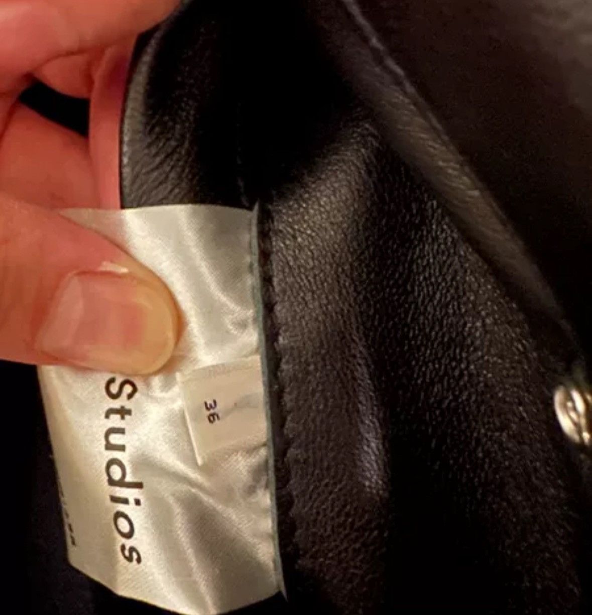 Acne Studios Acne studios Leather jacket Size US M / EU 48-50 / 2 - 7 Thumbnail