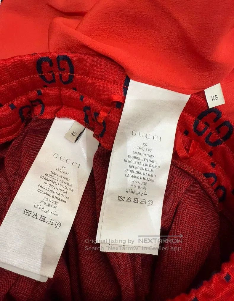Gucci Gucci Red full print set Size 38R - 9 Thumbnail