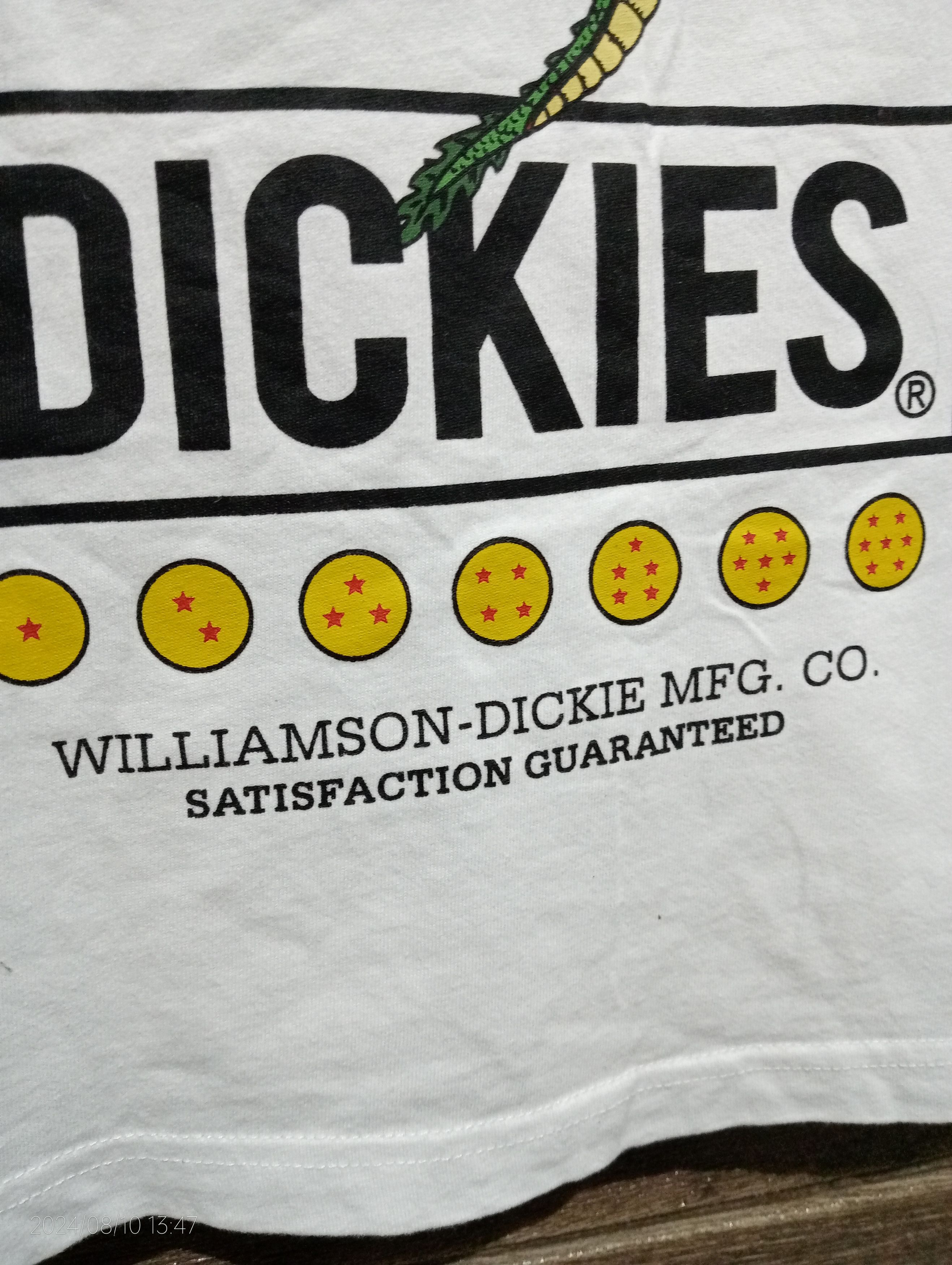 Dickies Vintage Dickies X Dragon Ball Tee Very Rare Size US L / EU 52-54 / 3 - 10 Thumbnail