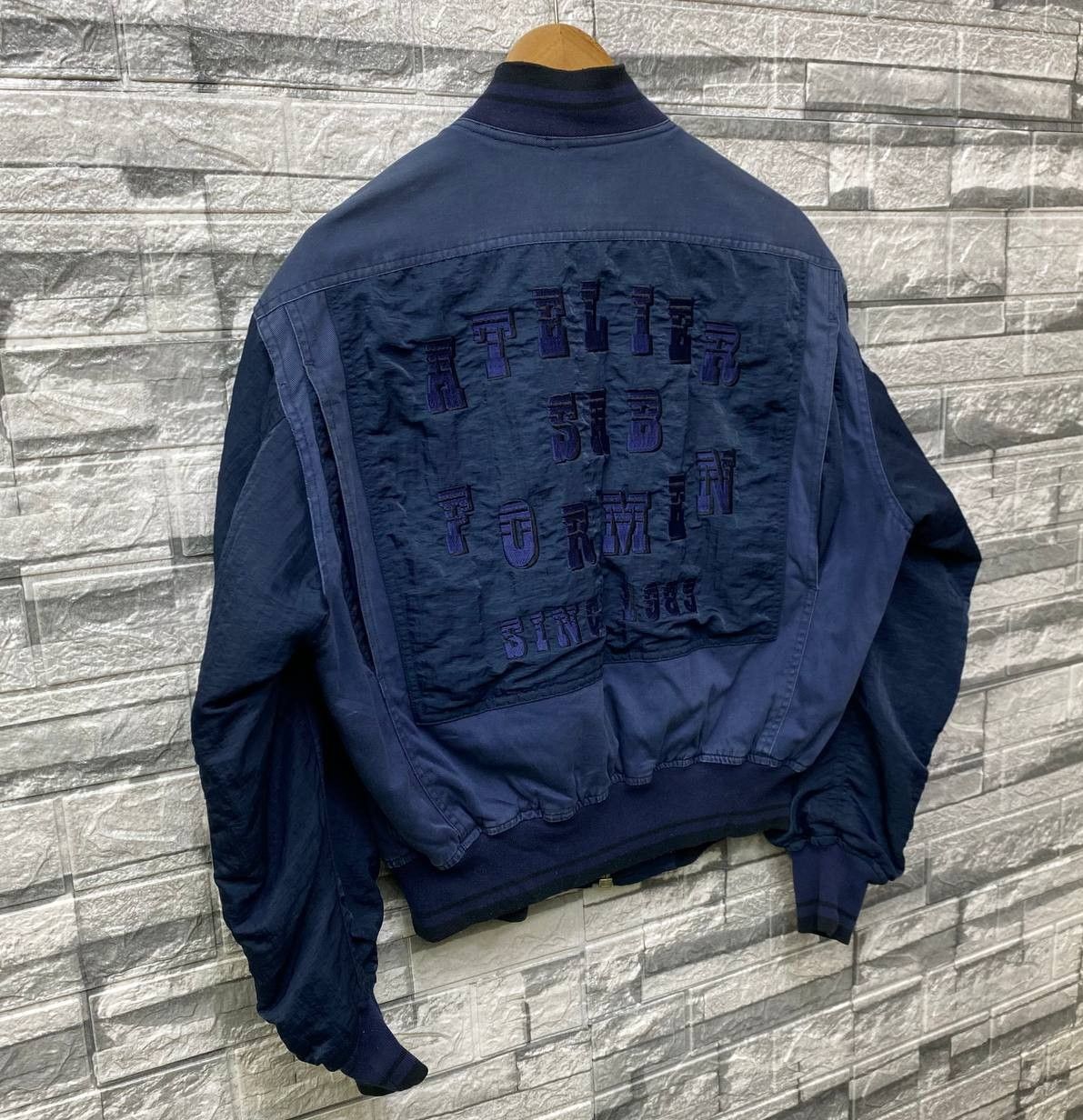 Japanese Brand YS FOR MEN ATELIER SAB FOR MEN BOMBER JACKET EMBROIDERED Size US M / EU 48-50 / 2 - 7 Thumbnail