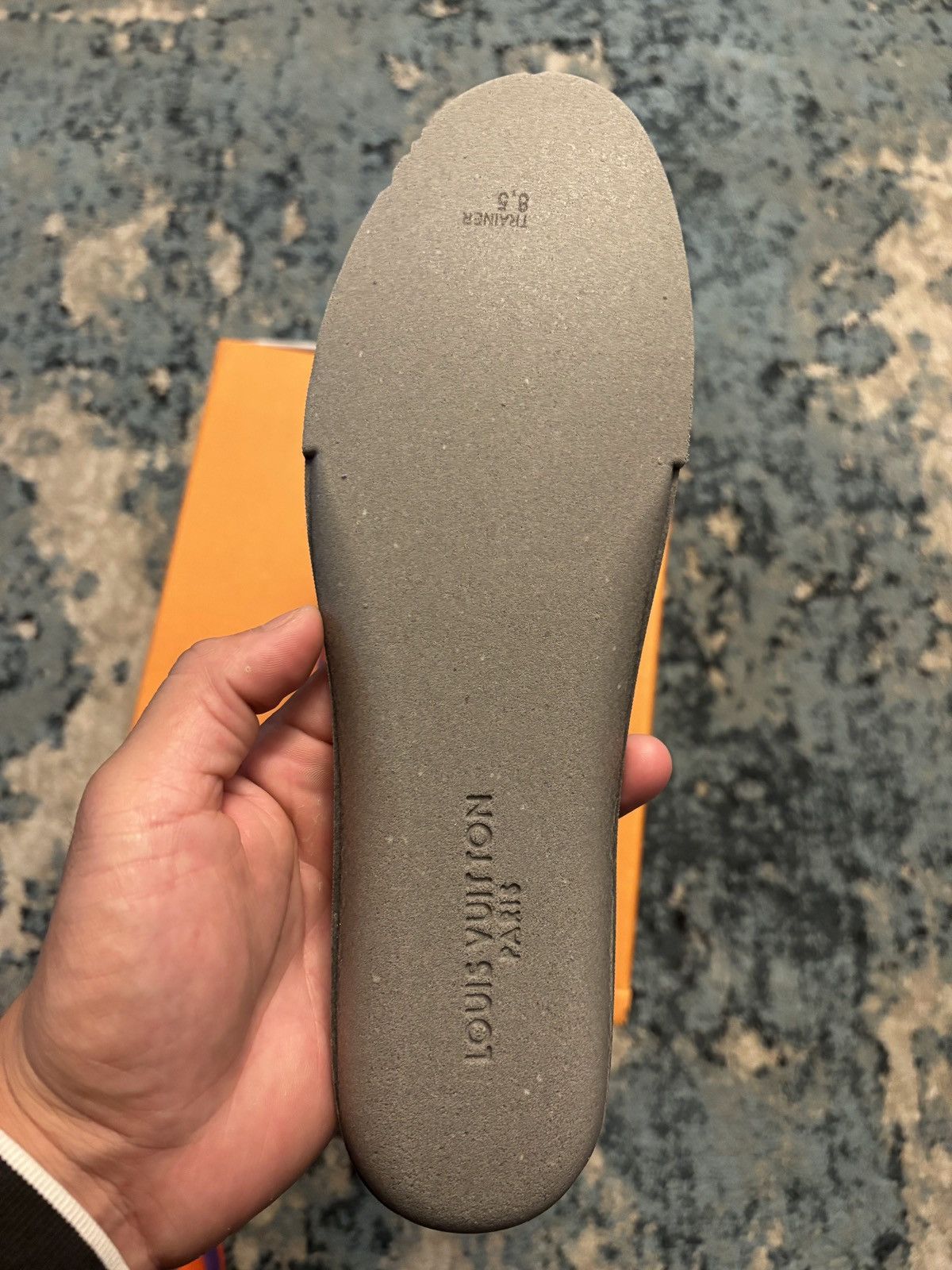 Louis Vuitton Louis Vuitton Trainer Purple/Orange 8LV (9-9.5US) Brand New Size US 9.5 / EU 42-43 - 8 Thumbnail