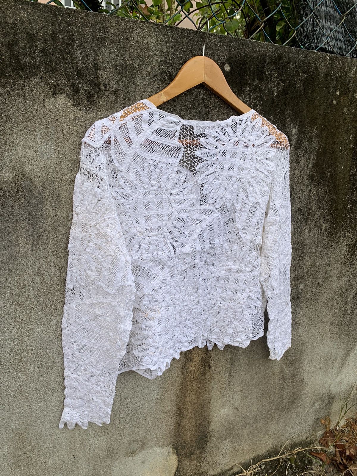 Issey Miyake Vintage I.S Issey Miyaki Floral Knit Size M / US 6-8 / IT 42-44 - 6 Thumbnail