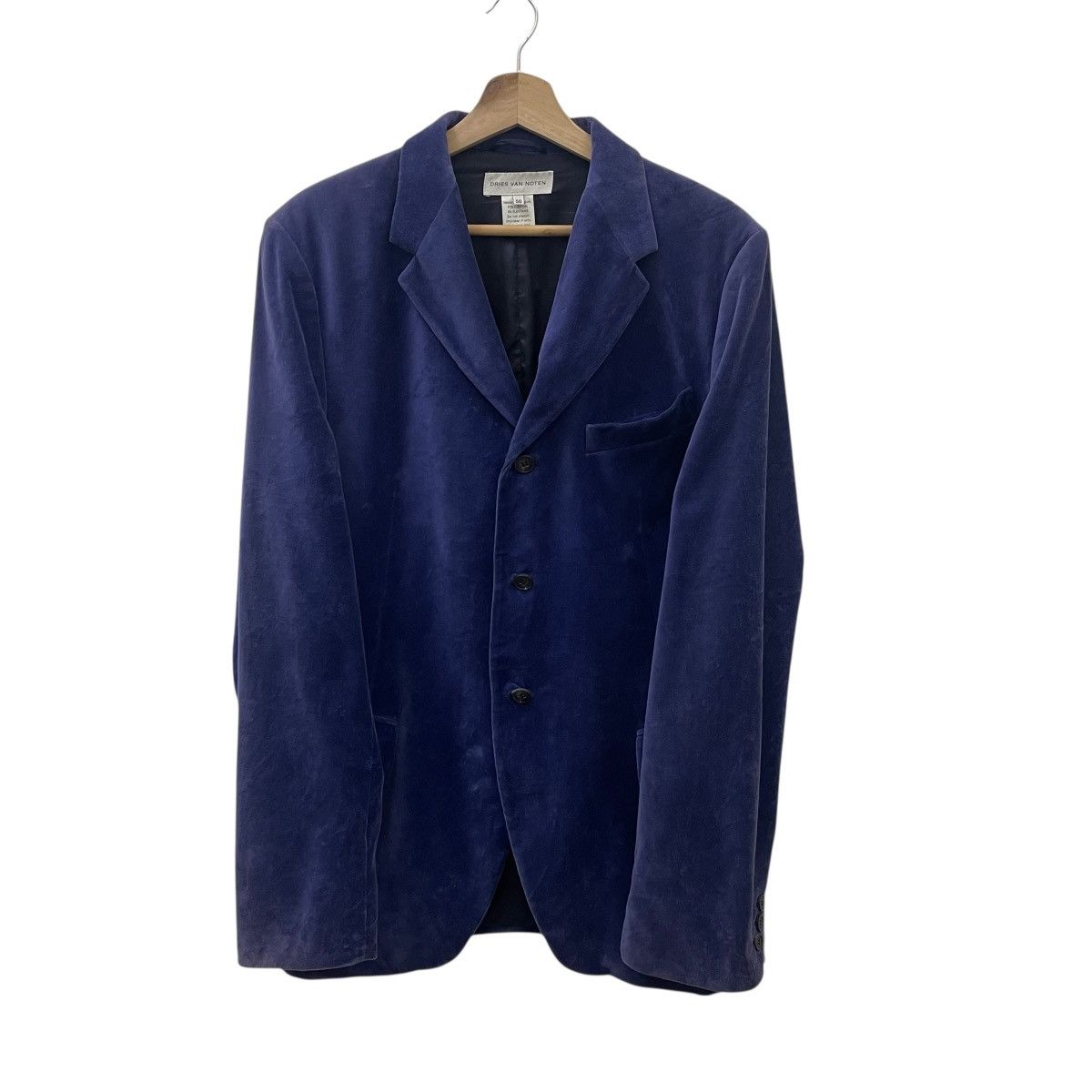 Dries Van Noten Vintage Dries Van Noten Velvet Coat Jacket Size US L / EU 52-54 / 3 - 6 Thumbnail