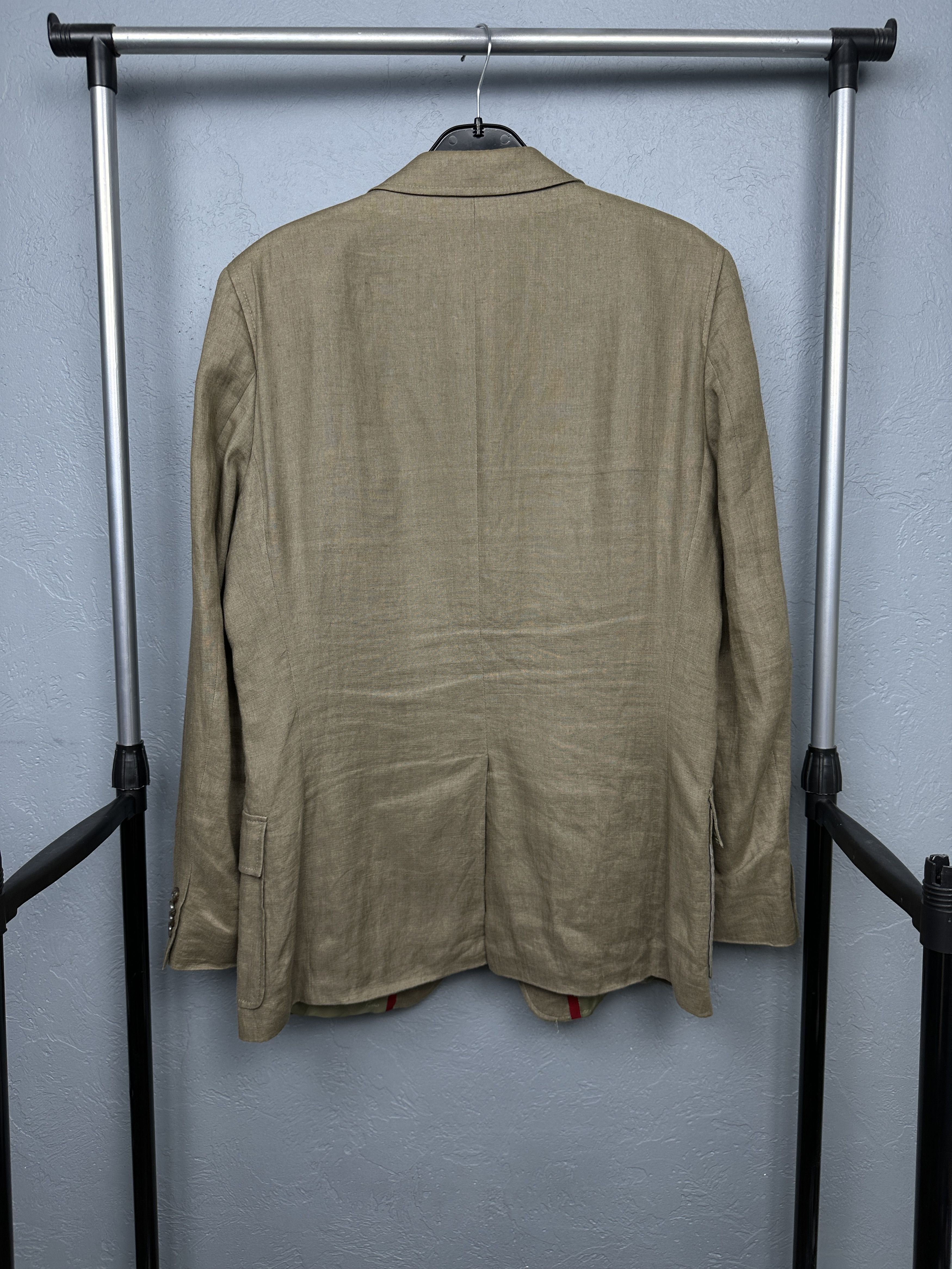 Hugo Boss Hugo Boss Vintage Mens Linen Blazer Jacket Size US L / EU 52-54 / 3 - 8 Thumbnail