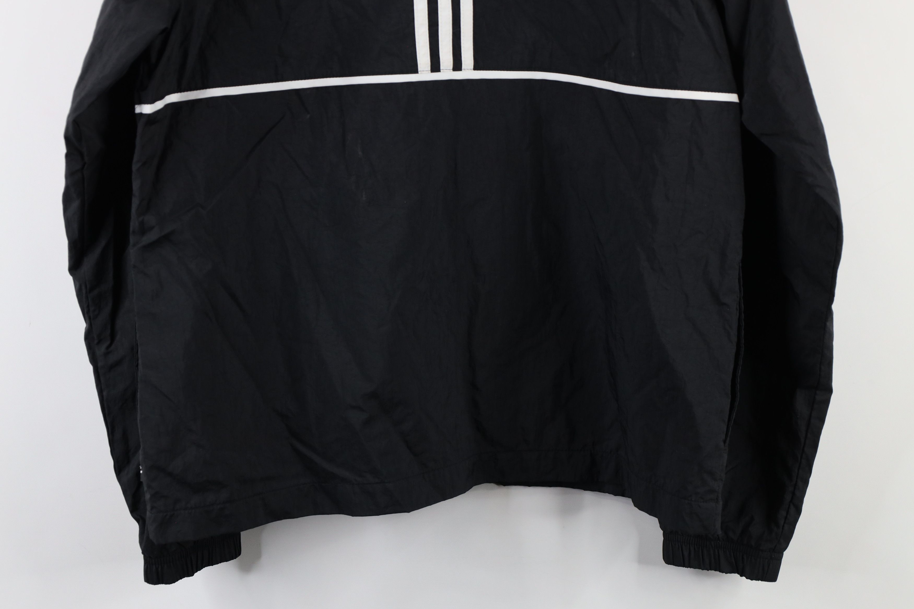 Adidas × Vintage Vintage Adidas Striped Lined Full Zip Windbreaker Jacket Size US M / EU 48-50 / 2 - 15 Thumbnail