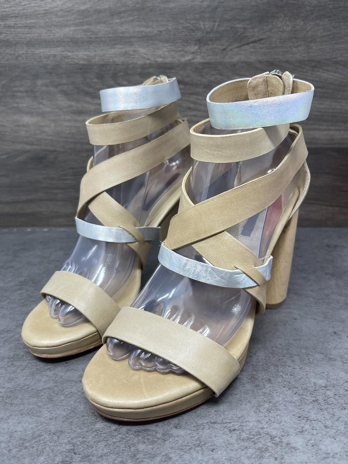 Other Modern Vintage Sandals Womens Size 7 (38) Strappy Open Toe Size US 7 / IT 37 - 2 Thumbnail