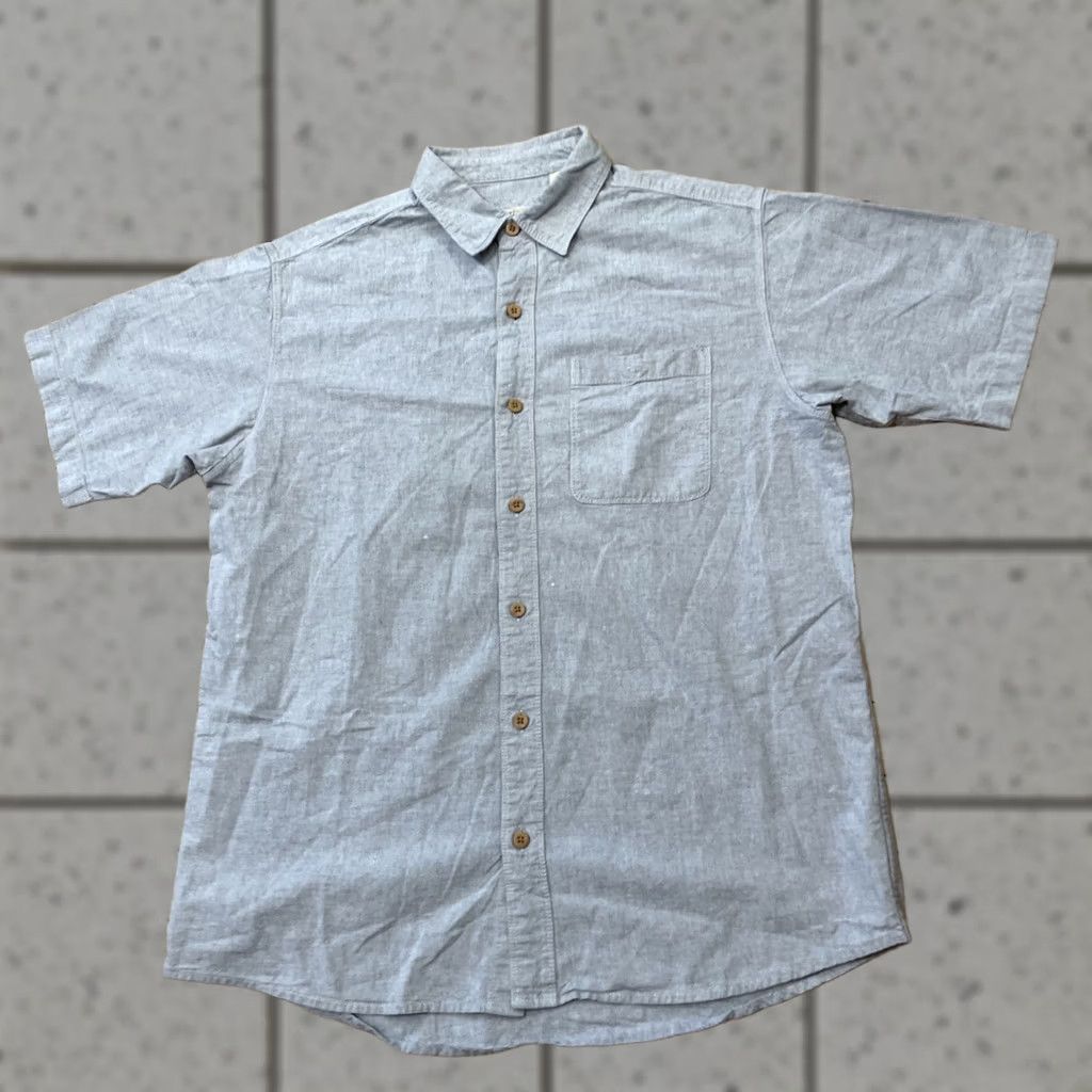 Vintage VINTAGE RedHead Button Shirt Men L Gray Silver Bluish Bleach Spot Spring Casual Outdoor shirt shirt Size US L / EU 52-54 / 3 - 1 Thumbnail