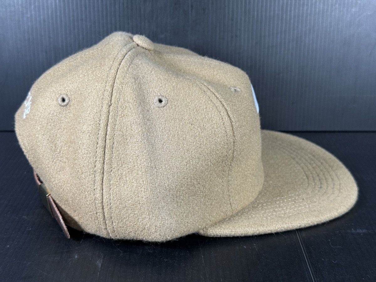 Supreme SUPREME FW15 S LOGO WOOL TAN STRAPBACK 6-PANEL HAT BNWT Size ONE SIZE - 2 Thumbnail