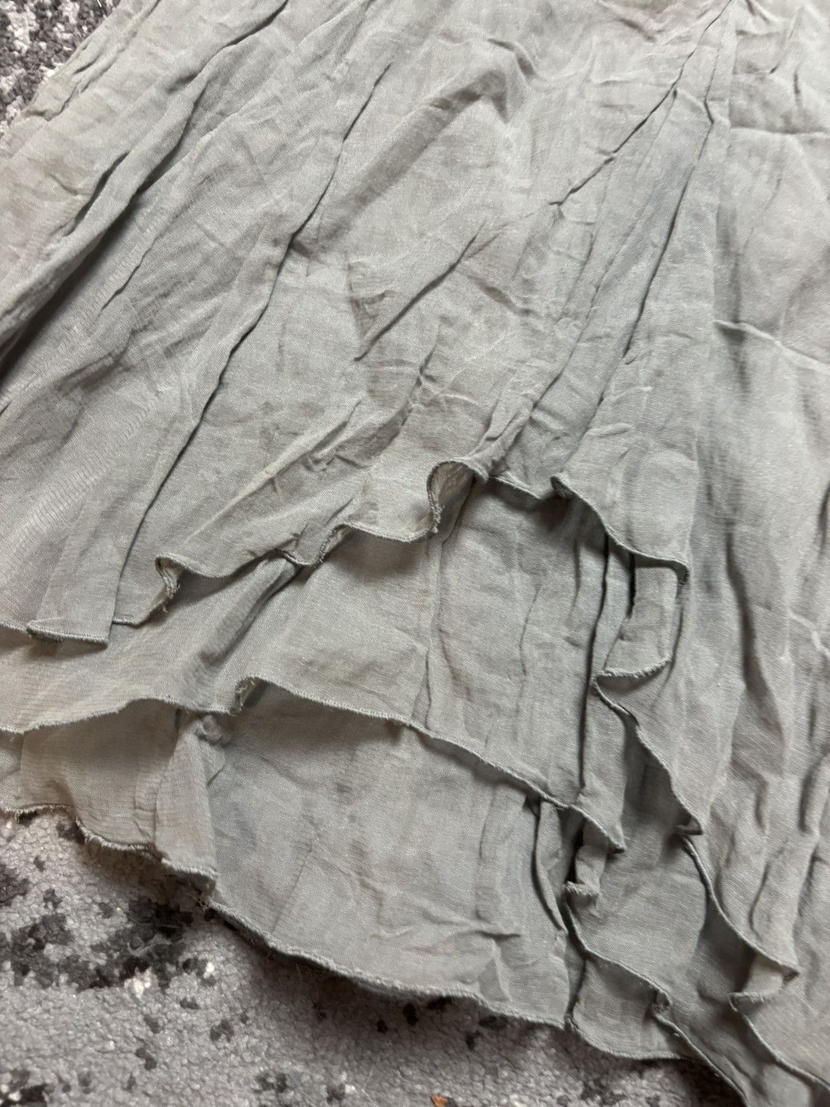Other Vintage y2k asymmetrical Atmos Opium Midi Skirt Size 25" / US 0 / IT 36 - 4 Thumbnail