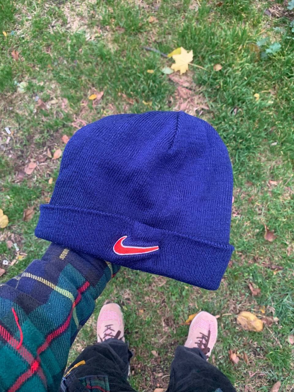 Nike VINTAGE NIKE BIG LOGO SWOOSH HATS RETRO DRILL CAP Y2K 90s Size ONE SIZE - 2 Thumbnail