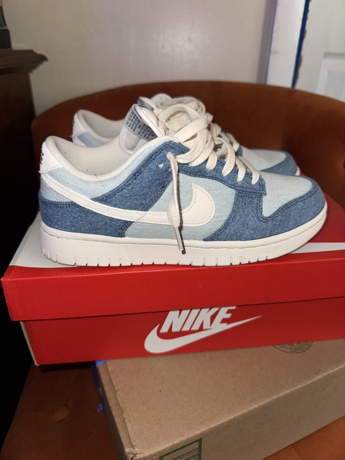 Nike Nike dunks denims Size US 7.5 / IT 37.5 - 1 Thumbnail