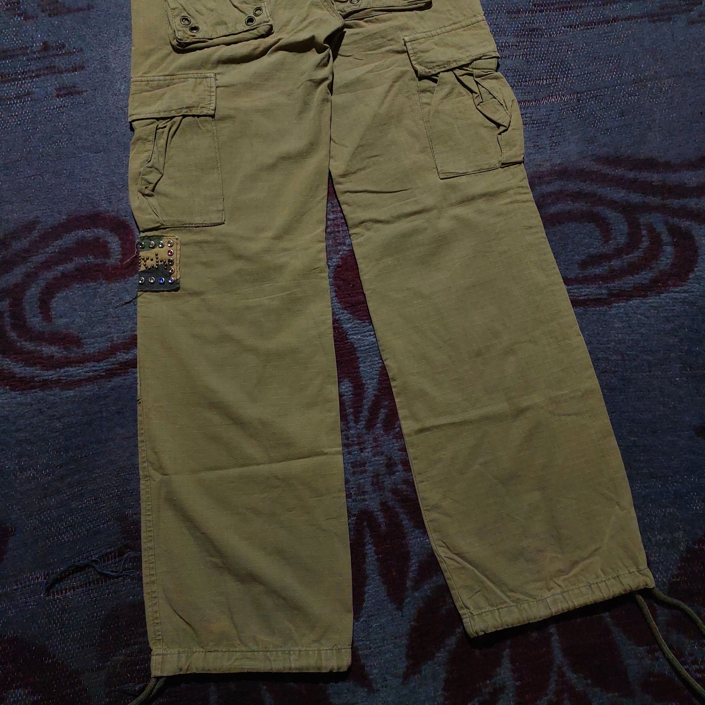 GOA Snatch Jeans #03614 Japanese cargo pants Size US 29 - 8 Thumbnail