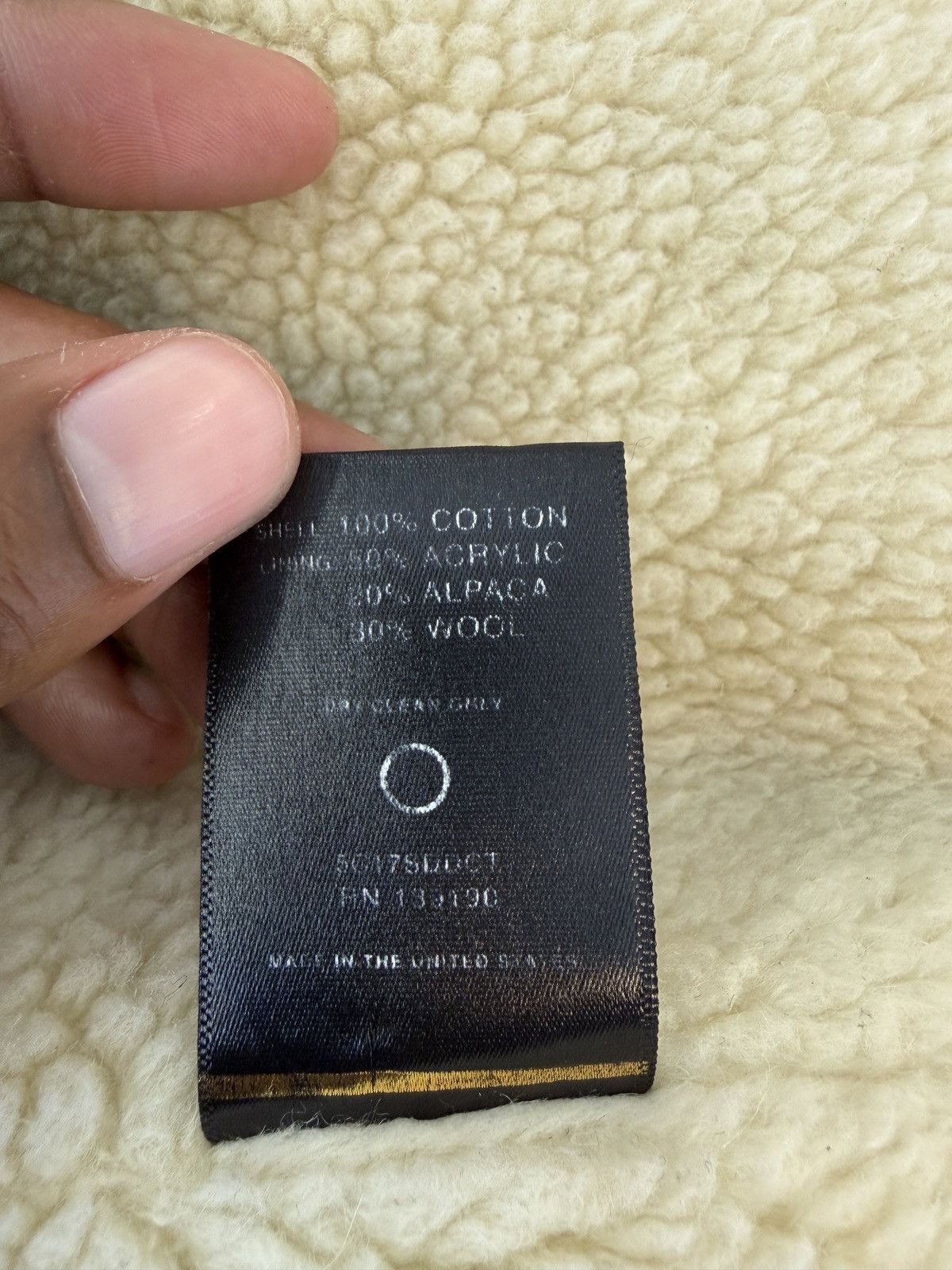 Fear of God Fear of god denim alpaca holy water parka Size US M / EU 48-50 / 2 - 11 Thumbnail