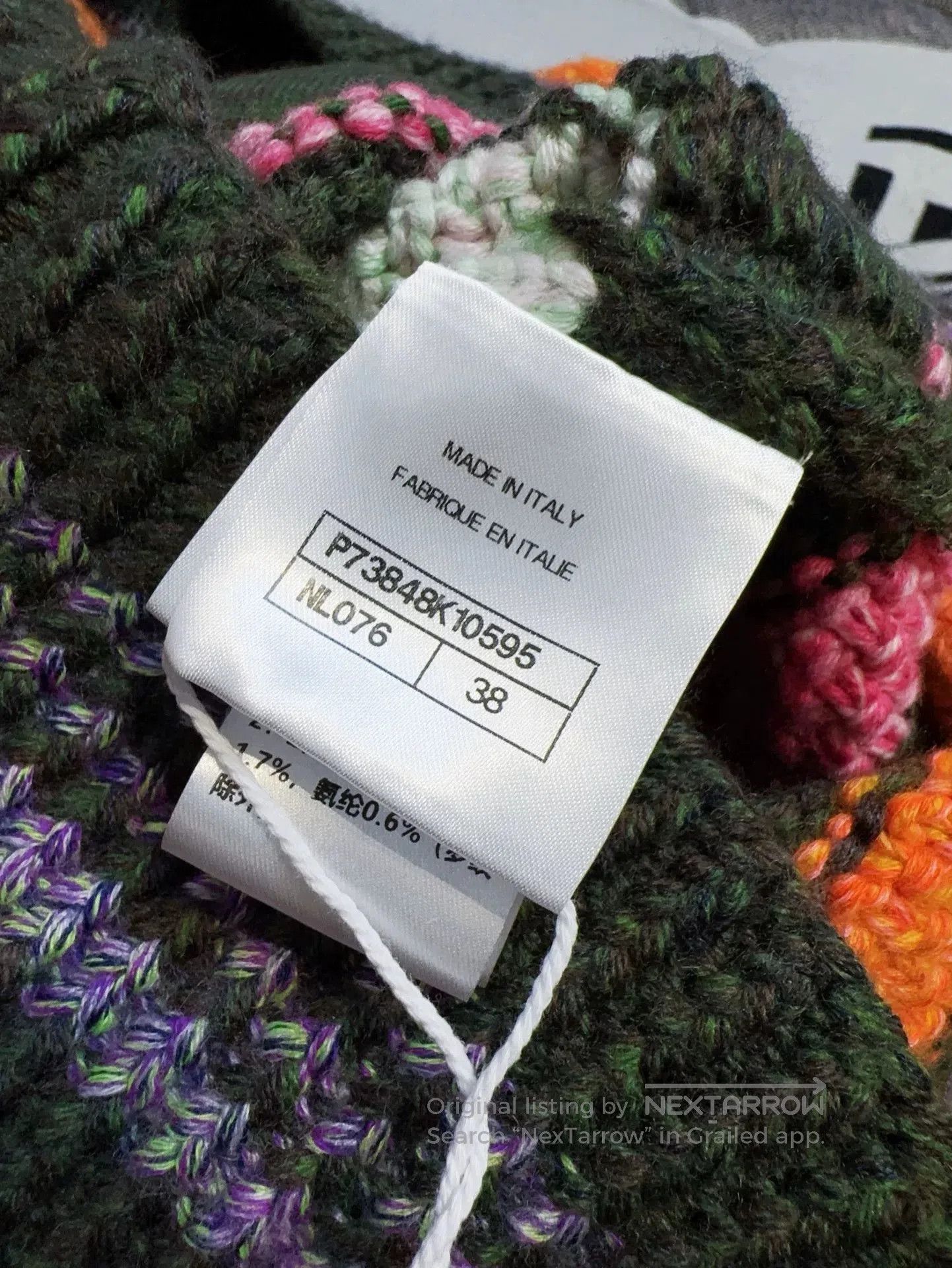 Chanel chanel 22k colorful knit cardigan coat. Size US M / EU 48-50 / 2 - 6 Thumbnail