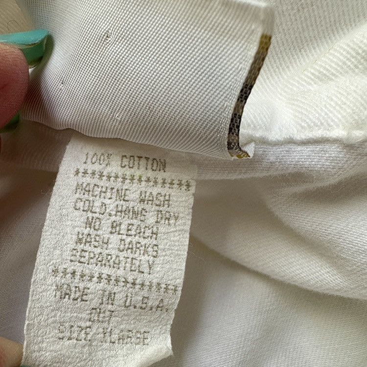 Other VINTAGE 1990s MENS WHITE COTTON JACKET MANELE BAY HAWAII Size US XL / EU 56 / 4 - 7 Thumbnail
