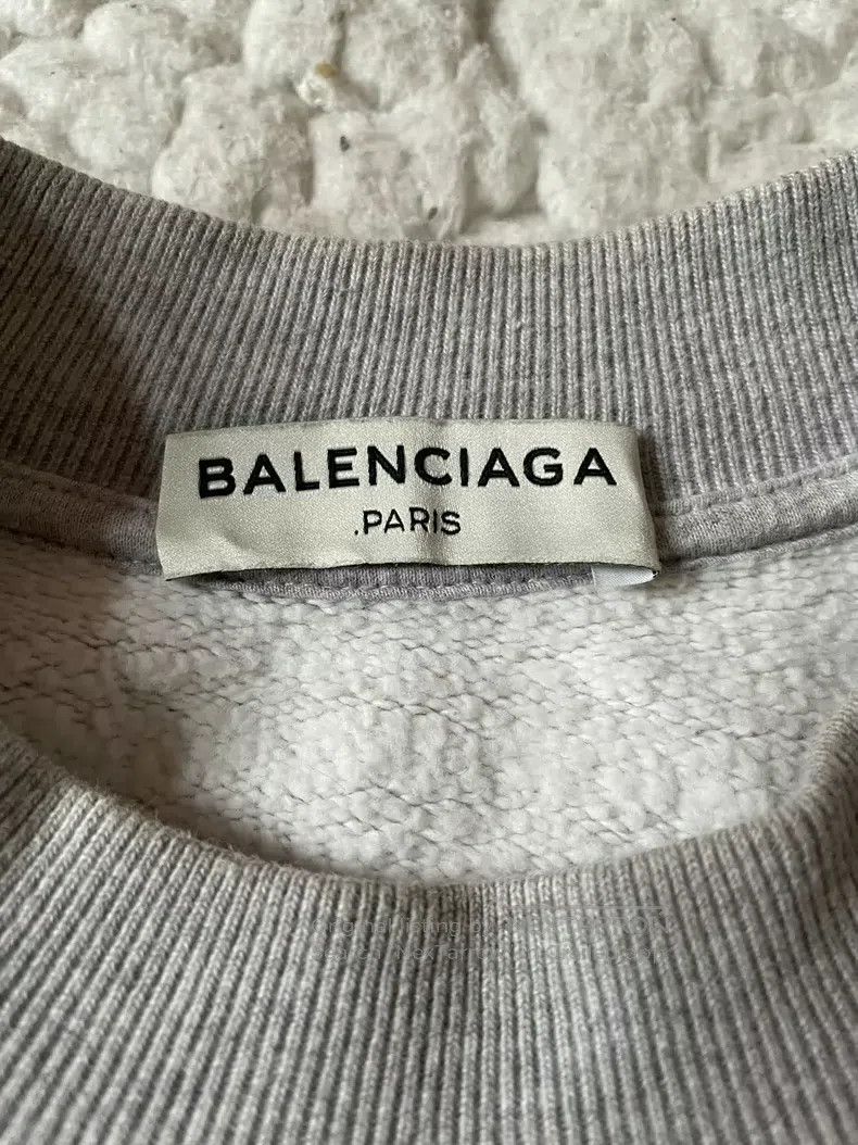 Balenciaga Balenciaga Fleece Front Short Back Long Hoodie Size US XS / EU 42 / 0 - 6 Thumbnail