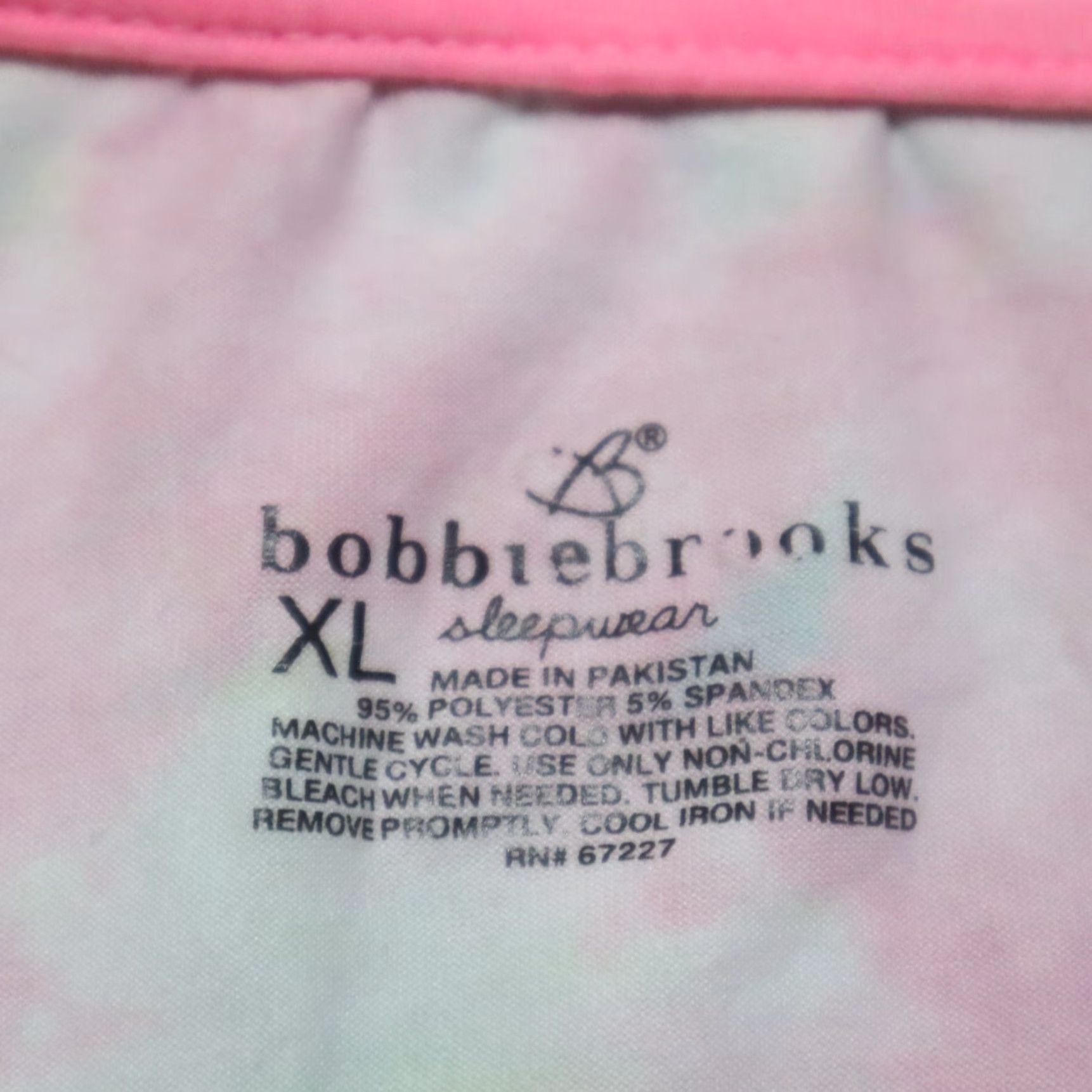 Vintage Bobbie Brooks Pink Tie Dye Shirt Pajamas Sleep Wear Adult Women's Size XL Size XL / US 12-14 / IT 48-50 - 3 Thumbnail