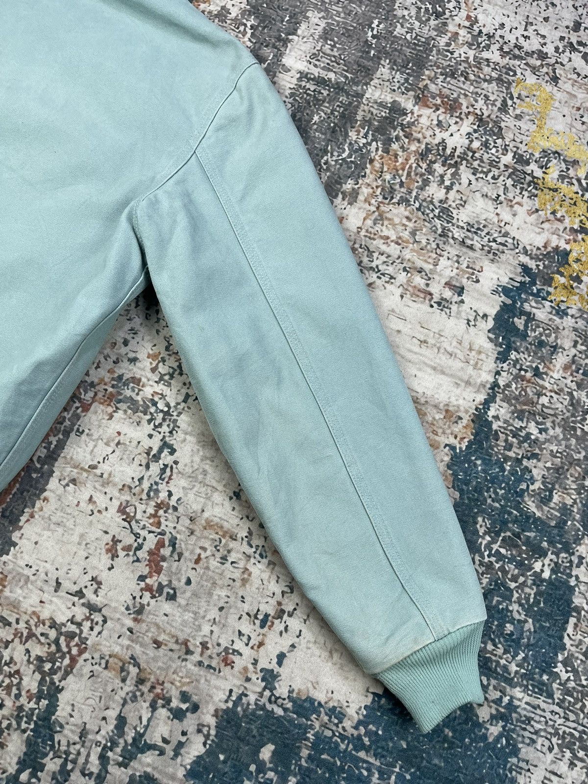 Carhartt Vintage Carhartt WIP Canvas Pine Green Hoodie Size US S / EU 44-46 / 1 - 9 Thumbnail