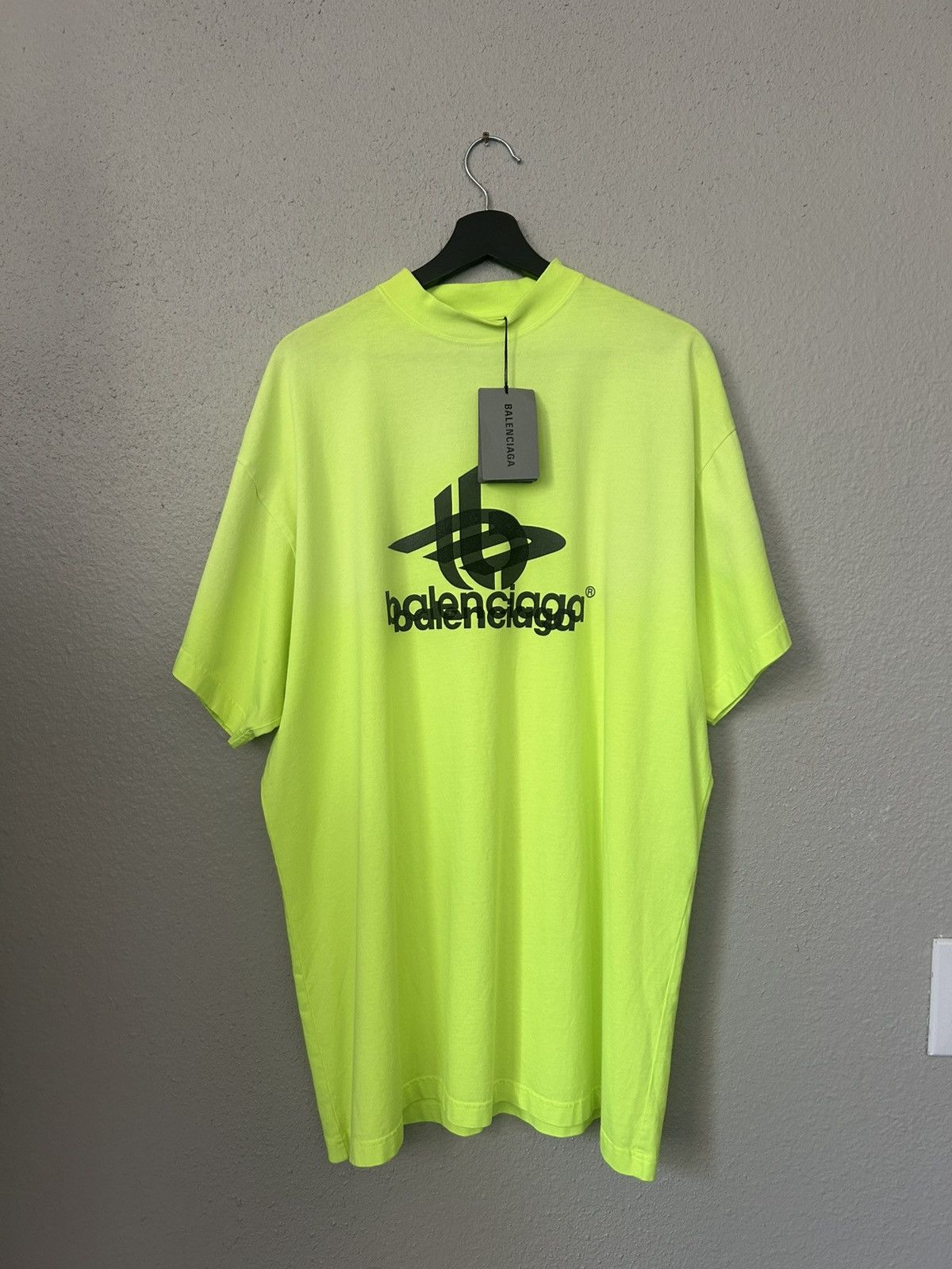 Balenciaga NEW BALENCIAGA NEON LOOP LAYERED TEE Size US M / EU 48-50 / 2 - 1 Thumbnail