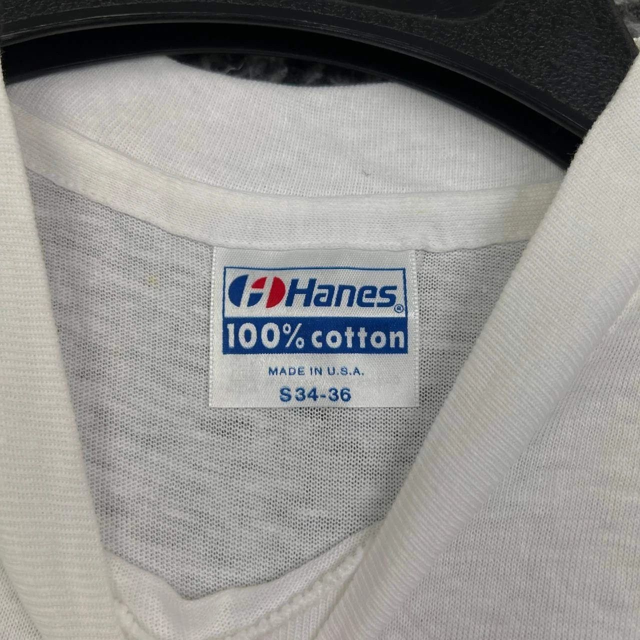 Hanes Vintage HesGames HesWare Shirt Men White Hanes Cotton S Size US S / EU 44-46 / 1 - 3 Thumbnail