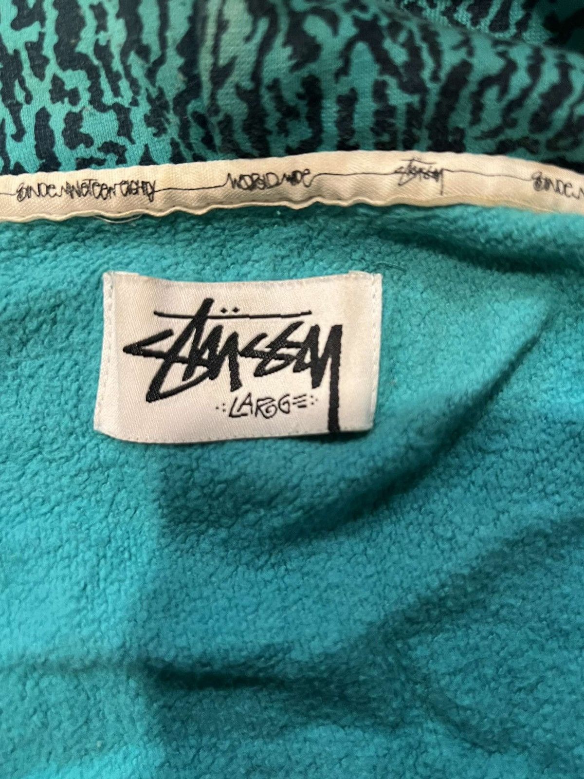 Stussy Vintage Stussy Hoodie Size US L / EU 52-54 / 3 - 2 Thumbnail