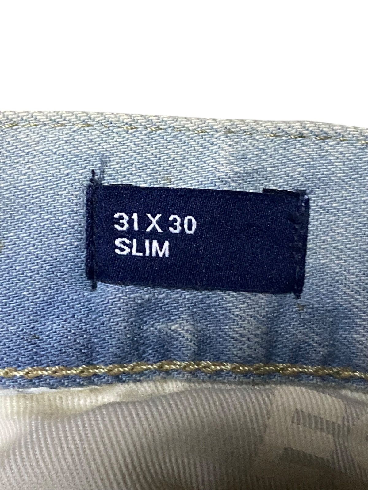 Gap Vintage Gap Denim 1969 Rusty Distressed Slim Soft Jeans Size US 32 / EU 48 - 17 Thumbnail