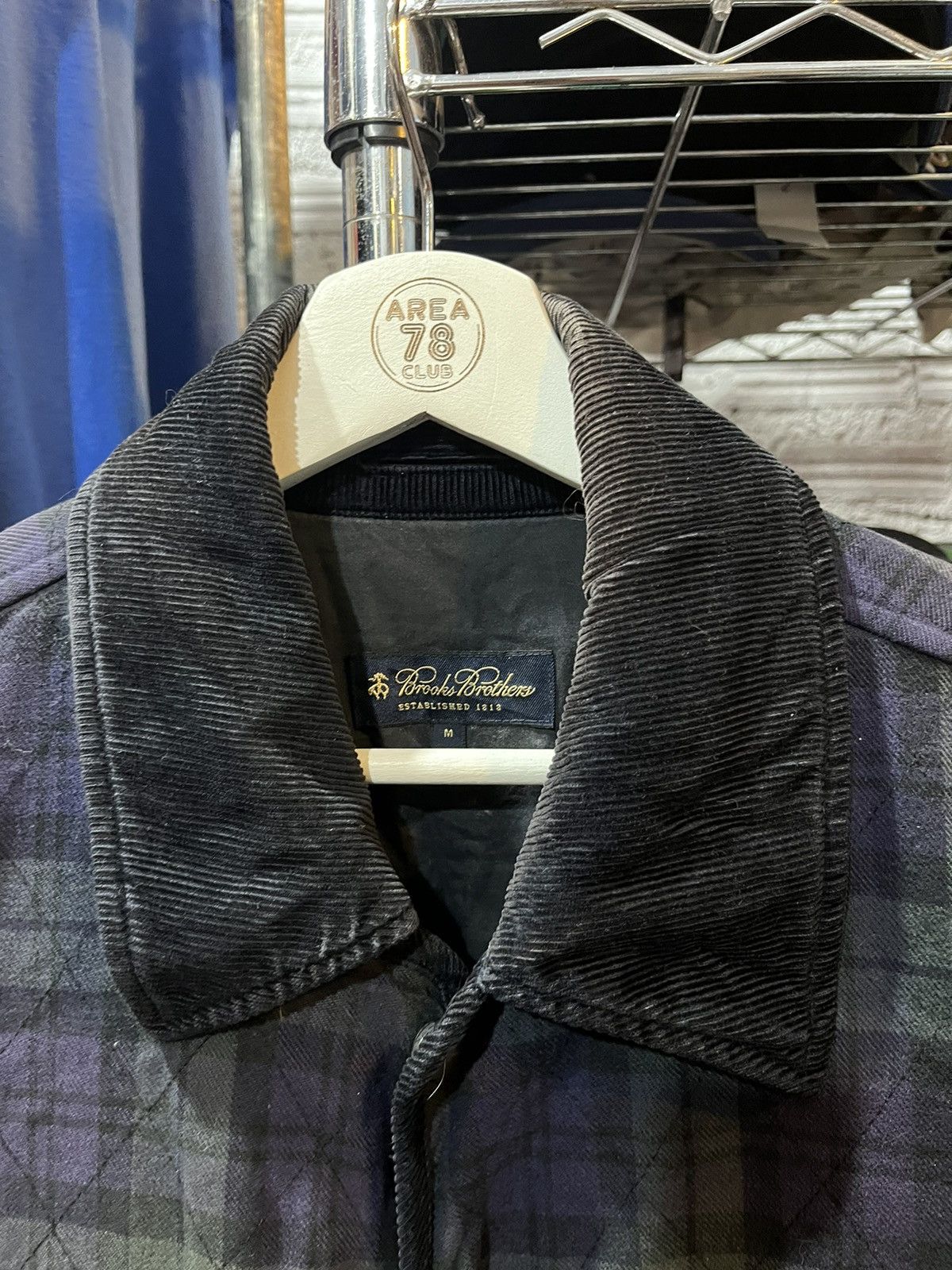 Brooks Brothers × Vintage Brooks Brothers Green Plaid Workwear Jacket 90s Size US M / EU 48-50 / 2 - 4 Thumbnail