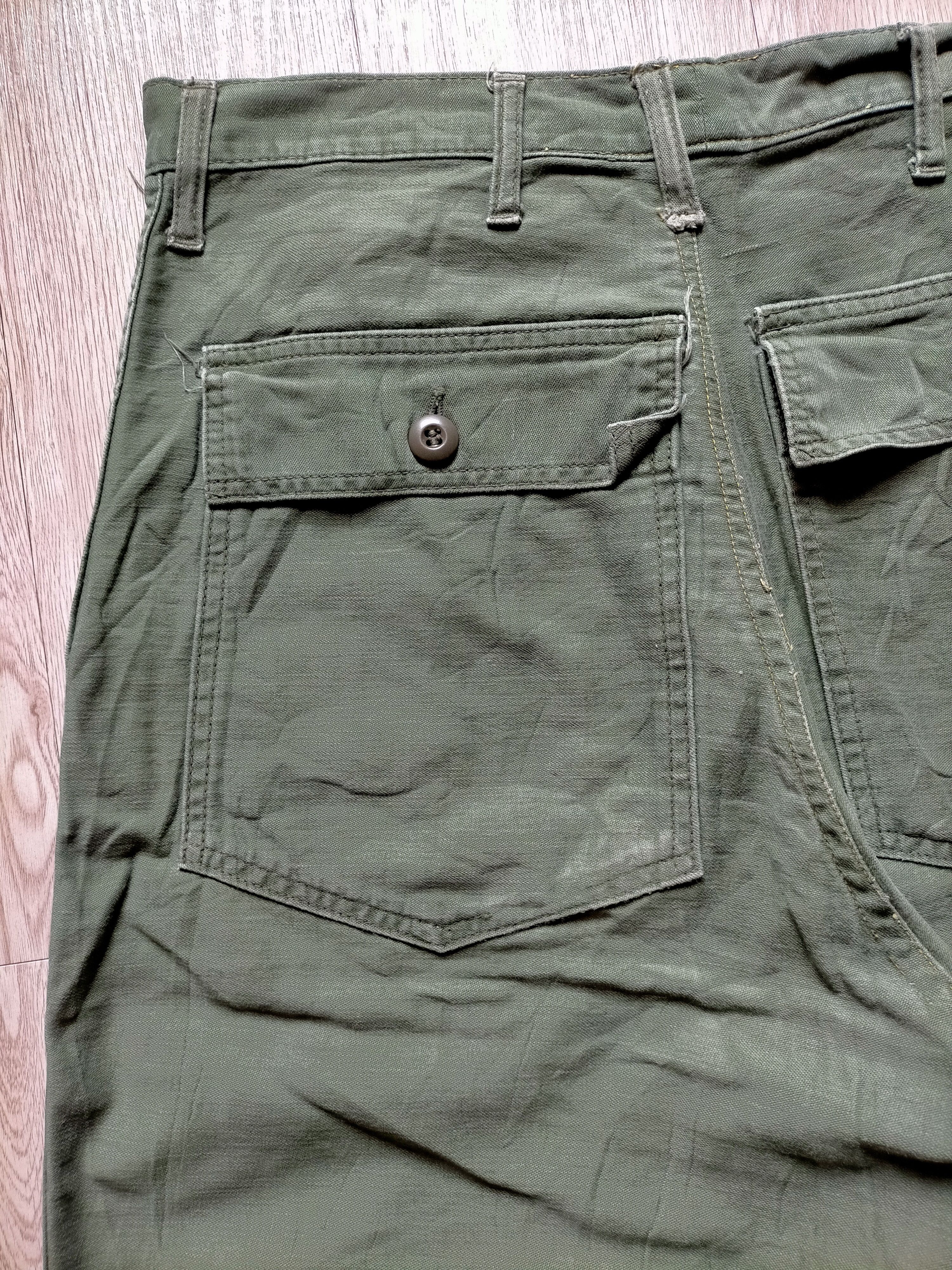 Army Of Me Vintage 60s Us Military OG 107 trouser pants Size US 32 / EU 48 - 11 Thumbnail