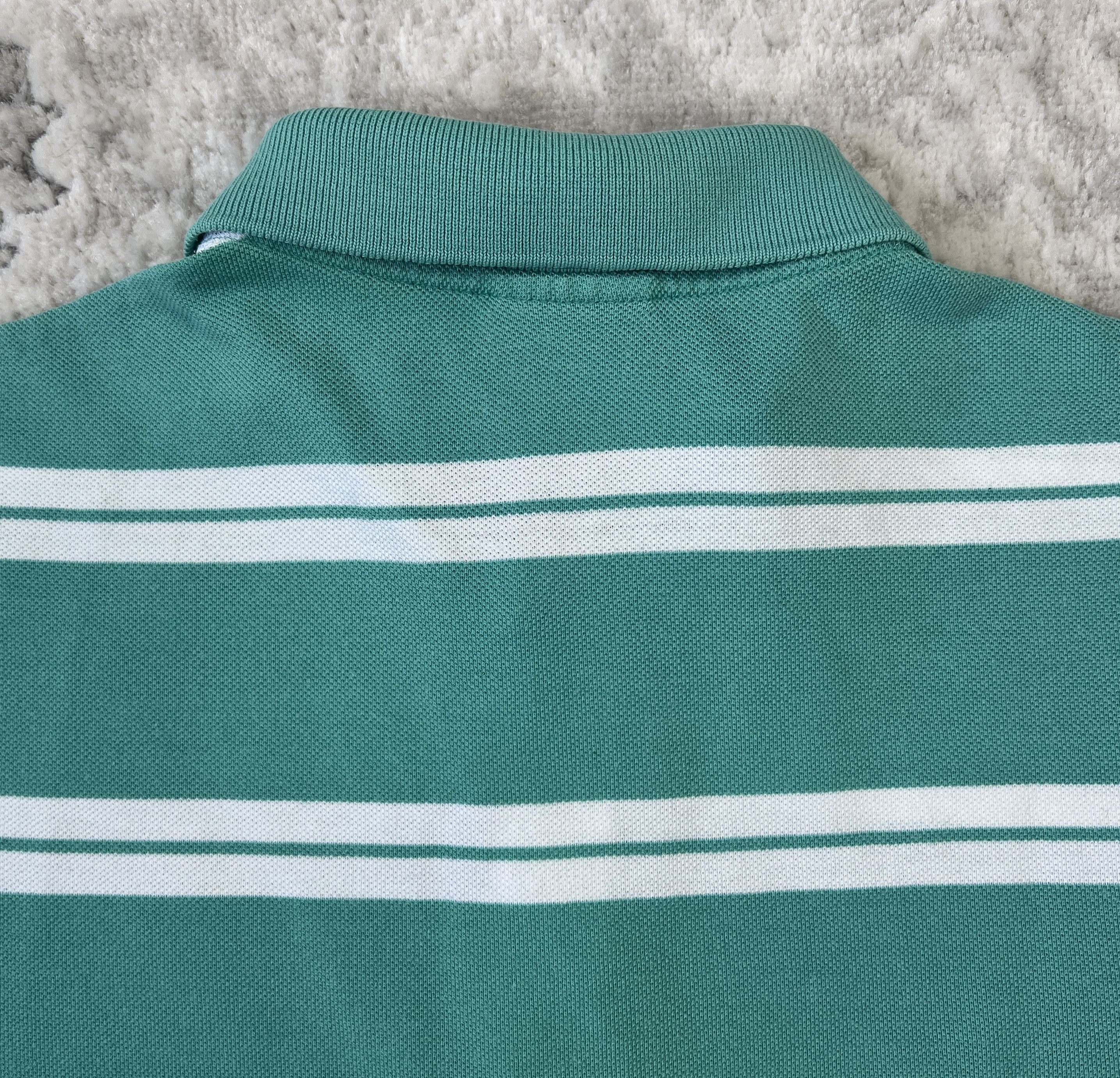 Lacoste × Vintage Vintage Lacoste Striped Polo Shirt Devanlay Size 7 Size US L / EU 52-54 / 3 - 9 Thumbnail