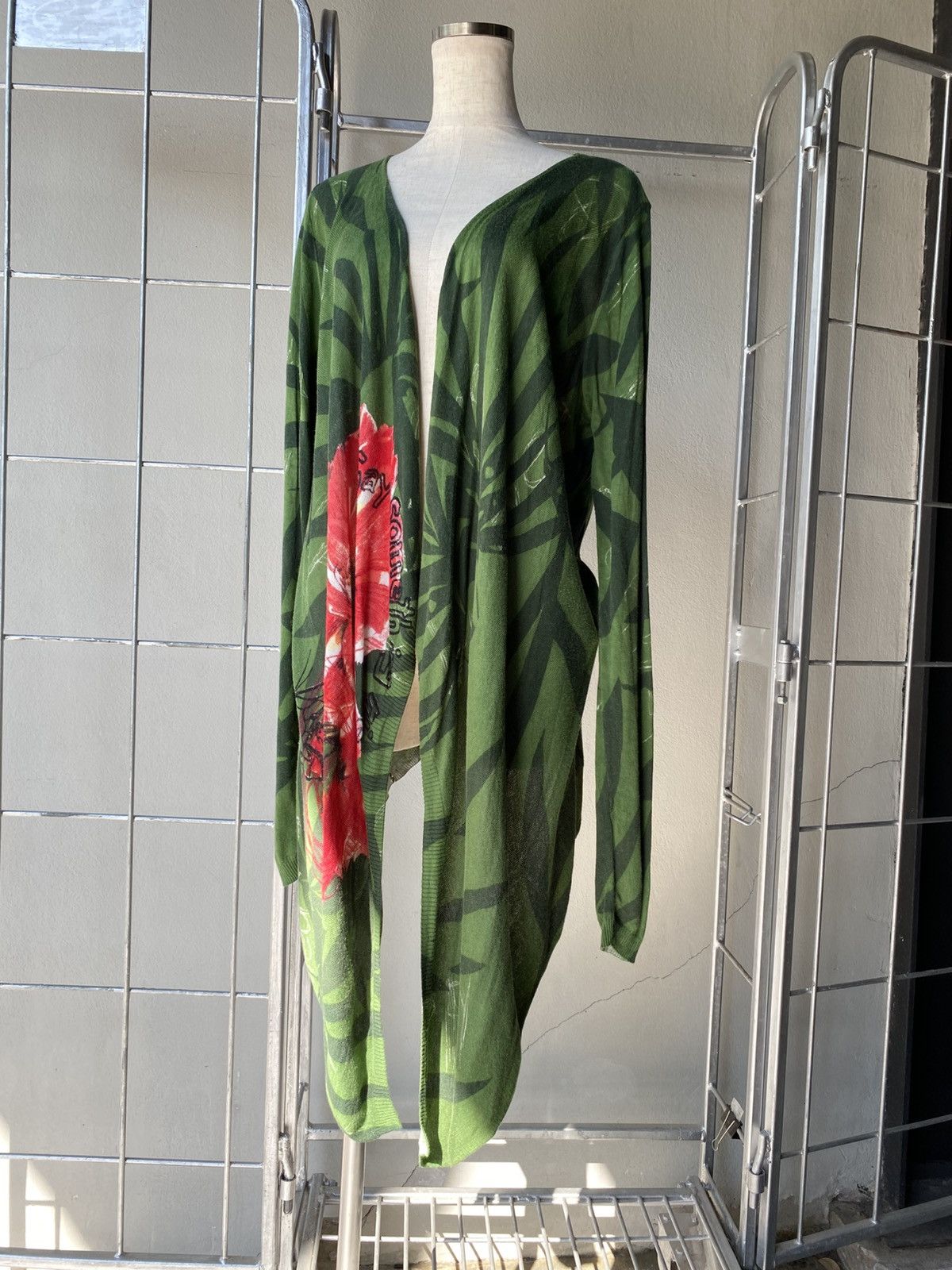 Desigual Desigual Green Floral Cardigan Size M / US 6-8 / IT 42-44 - 9 Thumbnail